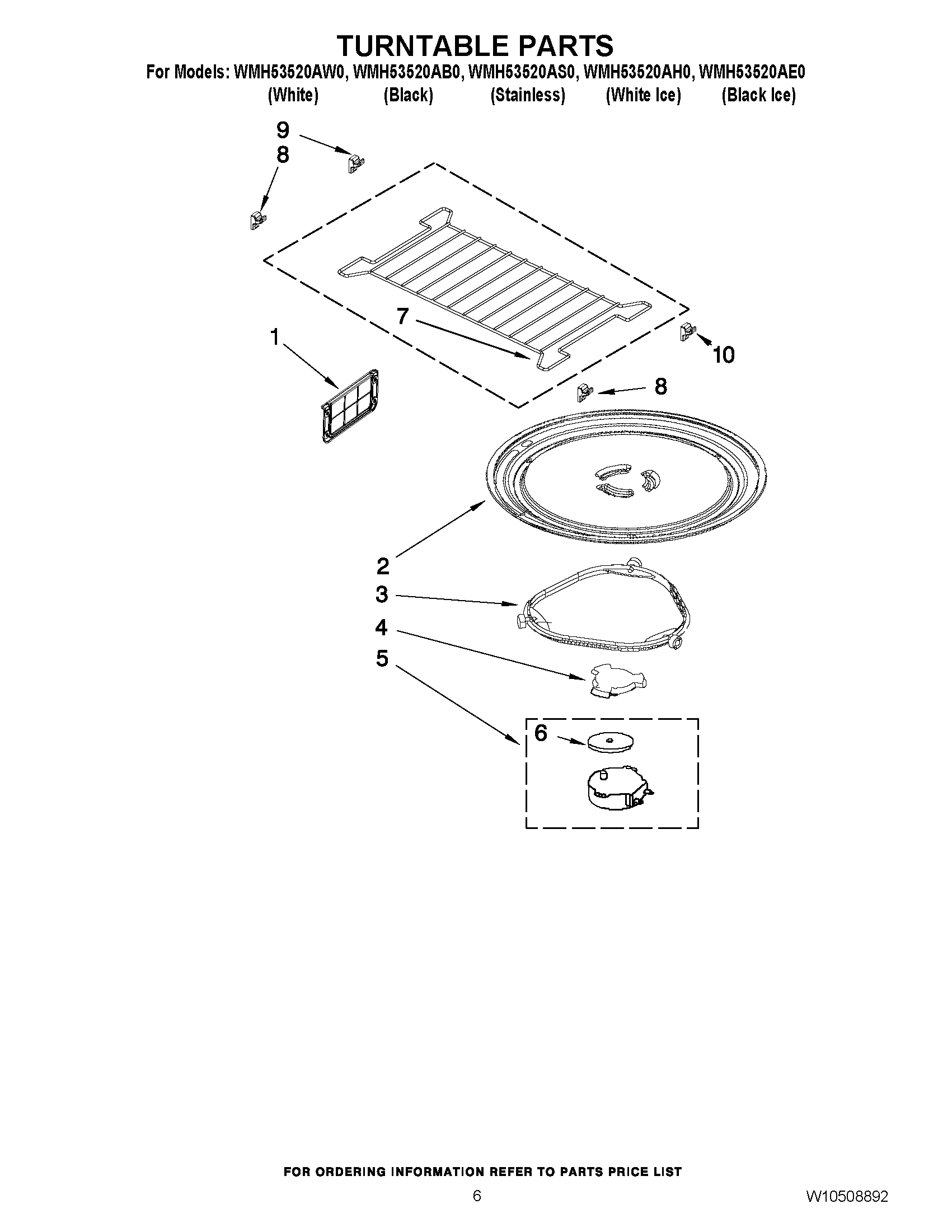 05 - TURNTABLE PARTS