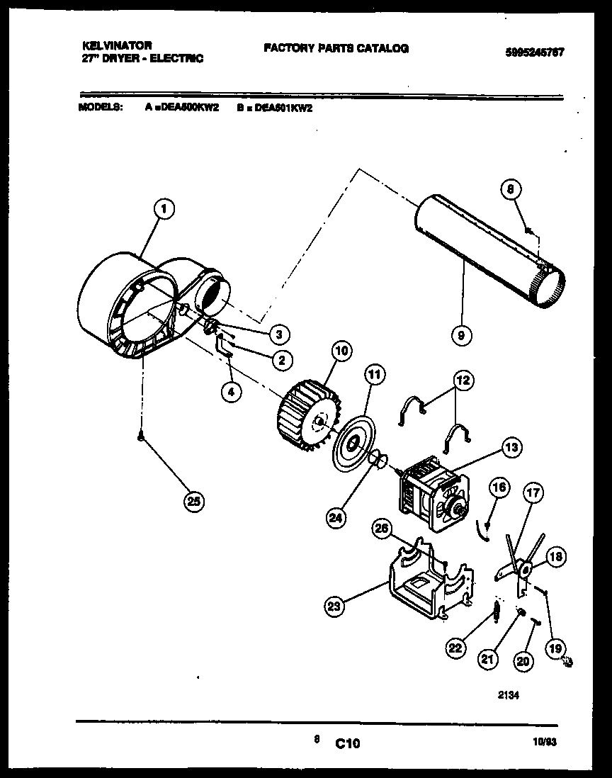05 - MOTOR AND BLOWER PARTS