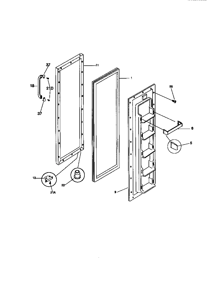 02 - FREEZER DOOR