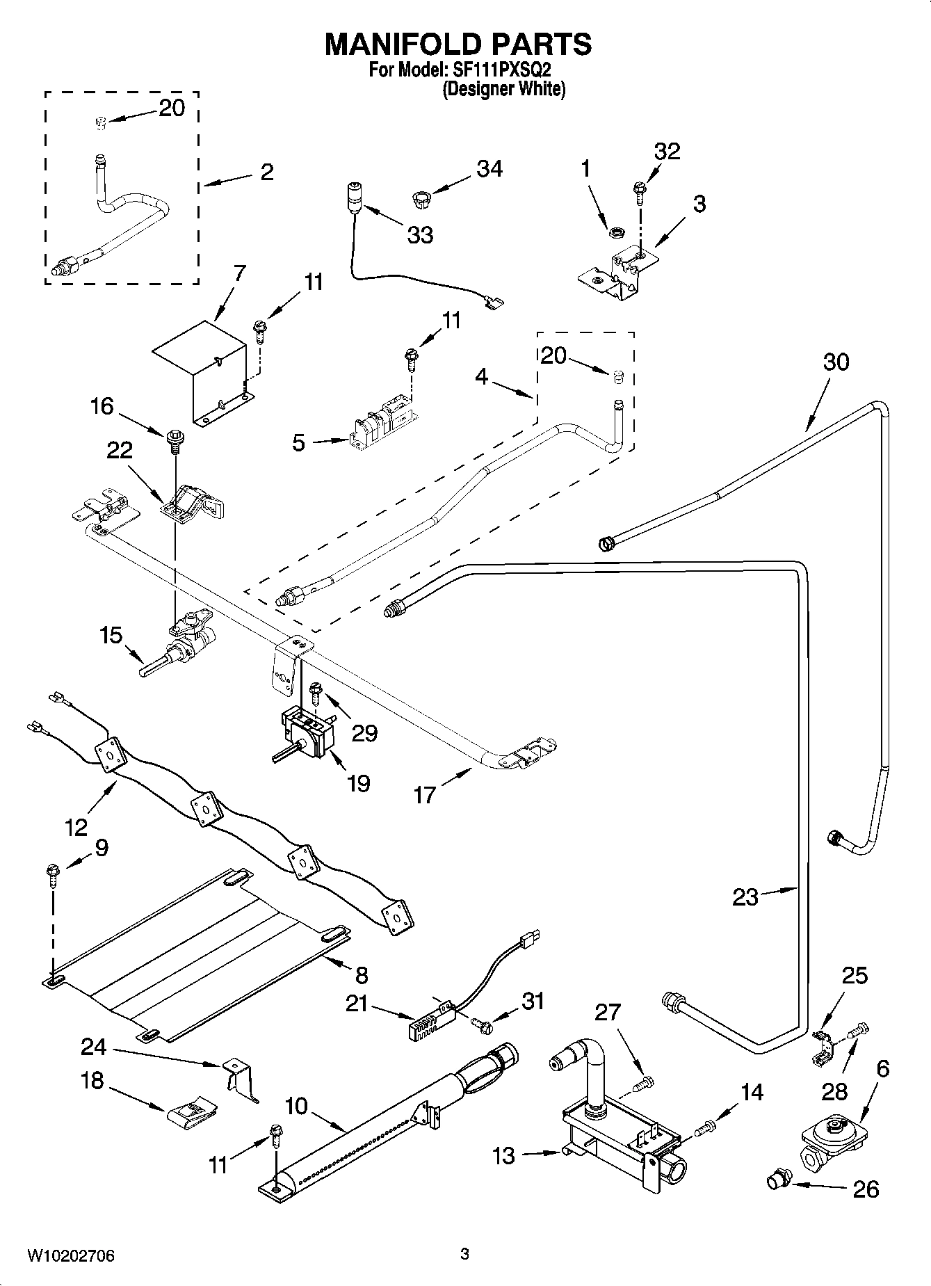 03 - MANIFOLD PARTS