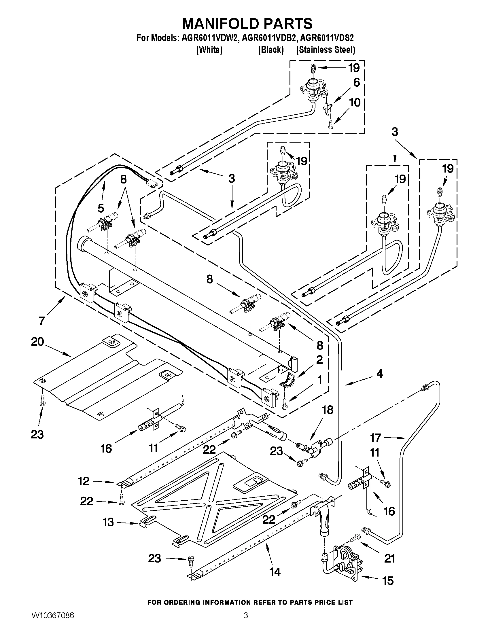 03 - MANIFOLD PARTS