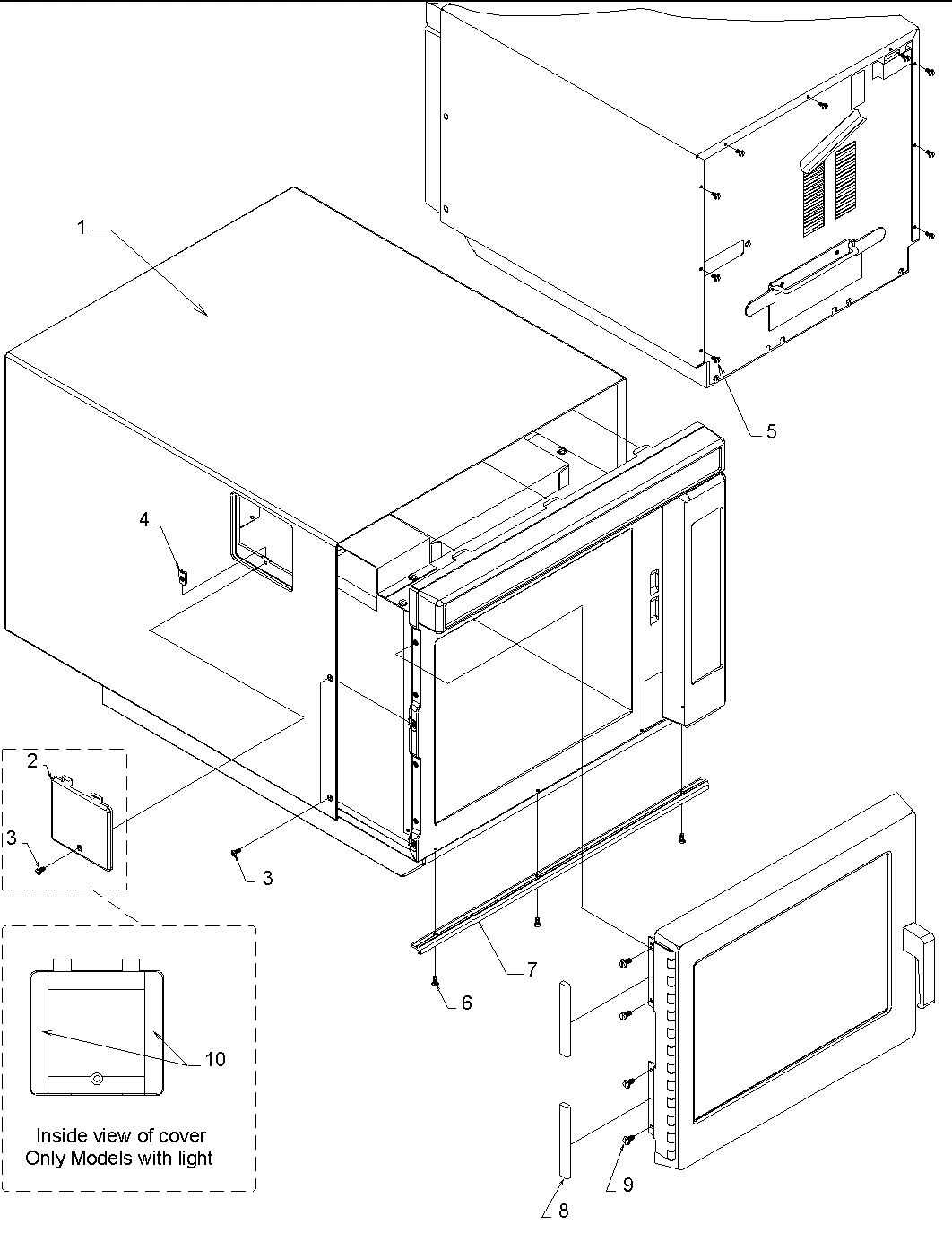 Outer Case & Door Removal