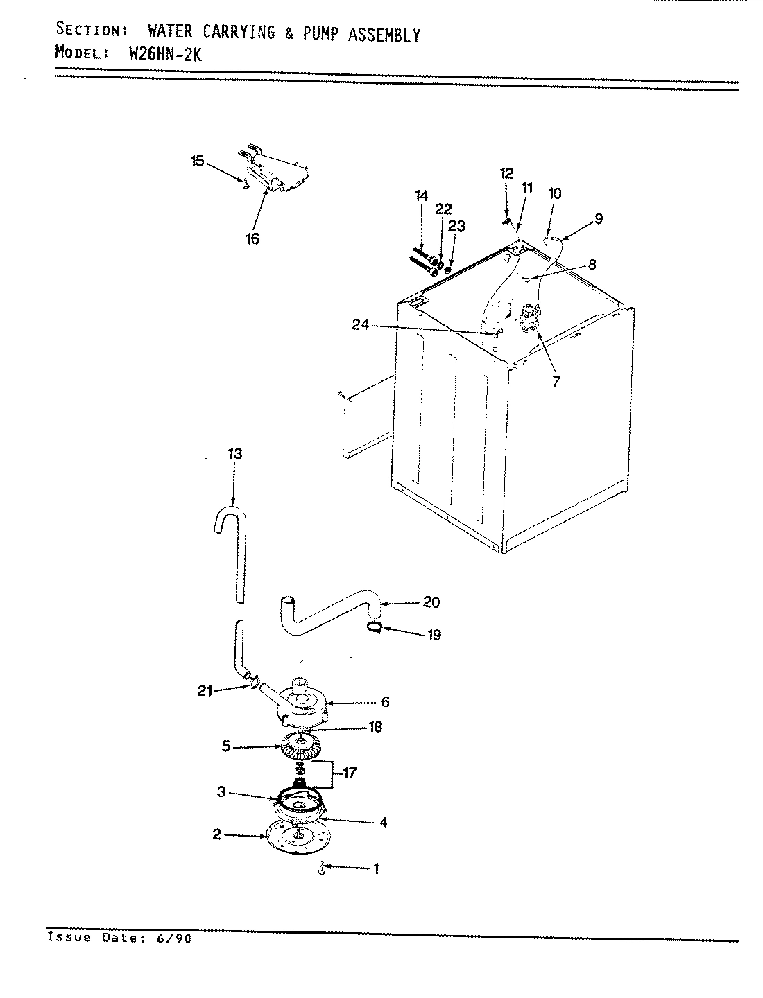 09 - WATER CARRY & PUMP (W26HN2KK)(REV. E)