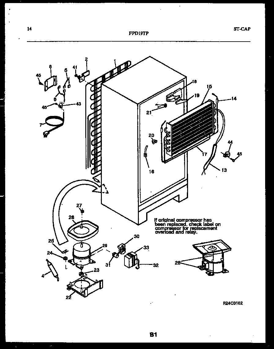 07 - SYSTEM AND AUTOMATIC DEFROST PARTS