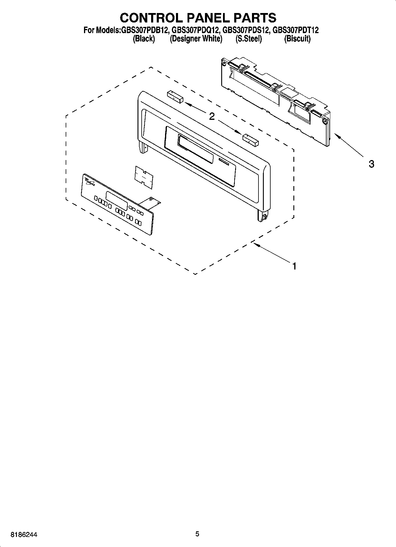 04 - CONTROL PANEL PARTS