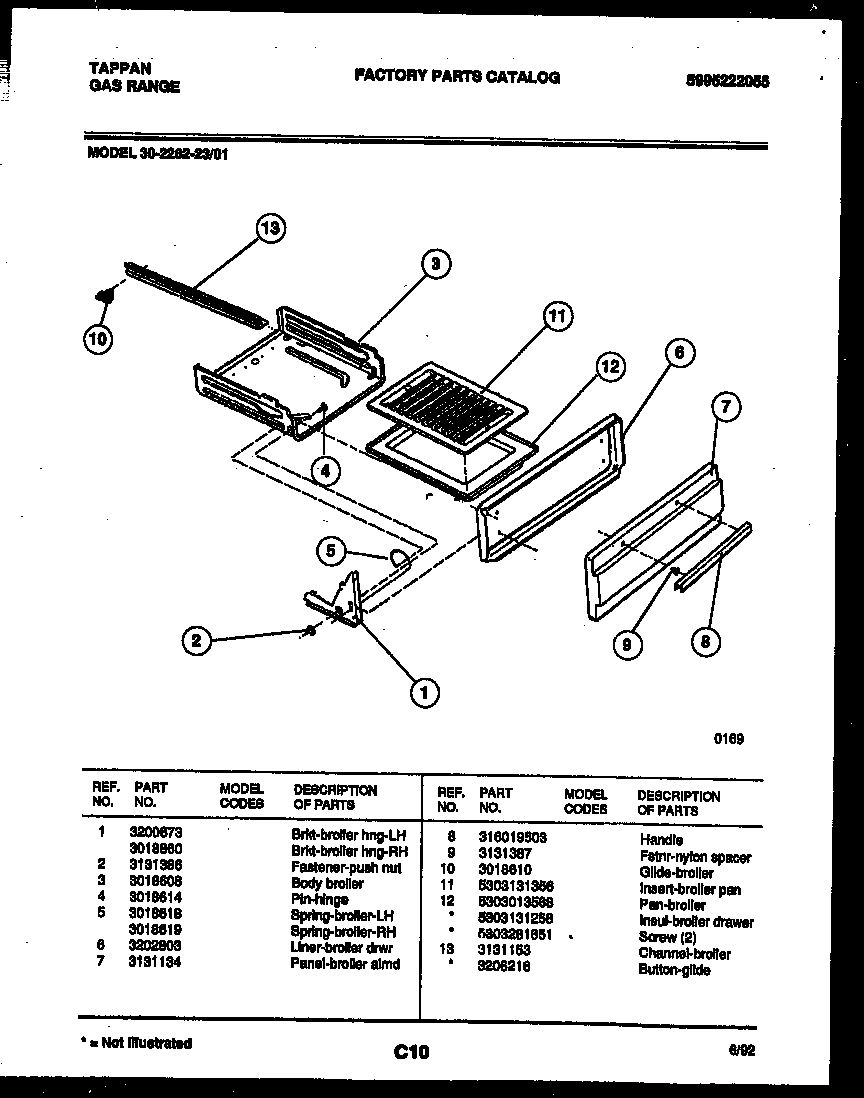 04 - BROILER DRAWER PARTS