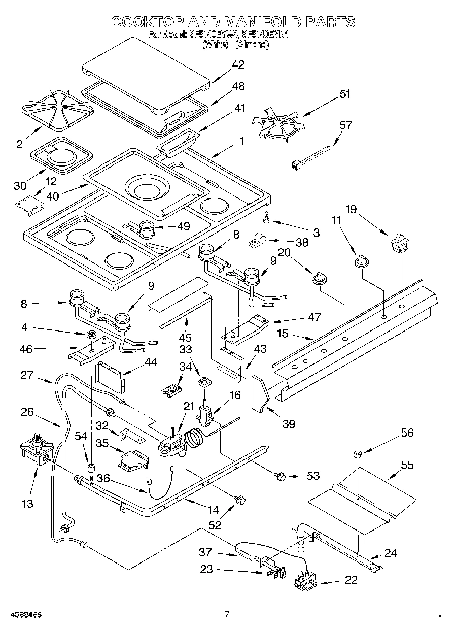 05 - COOKTOP AND MANIFOLD, LITERATURE