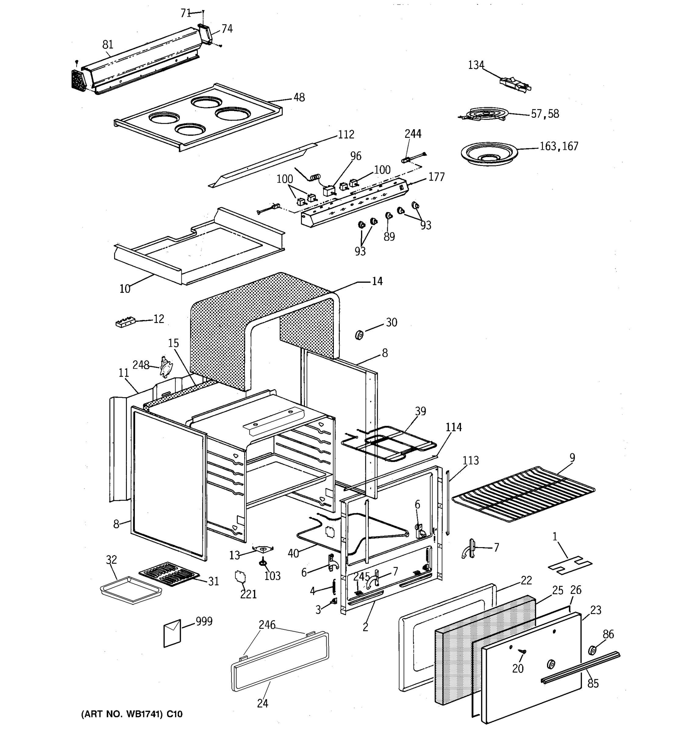 RANGE PARTS