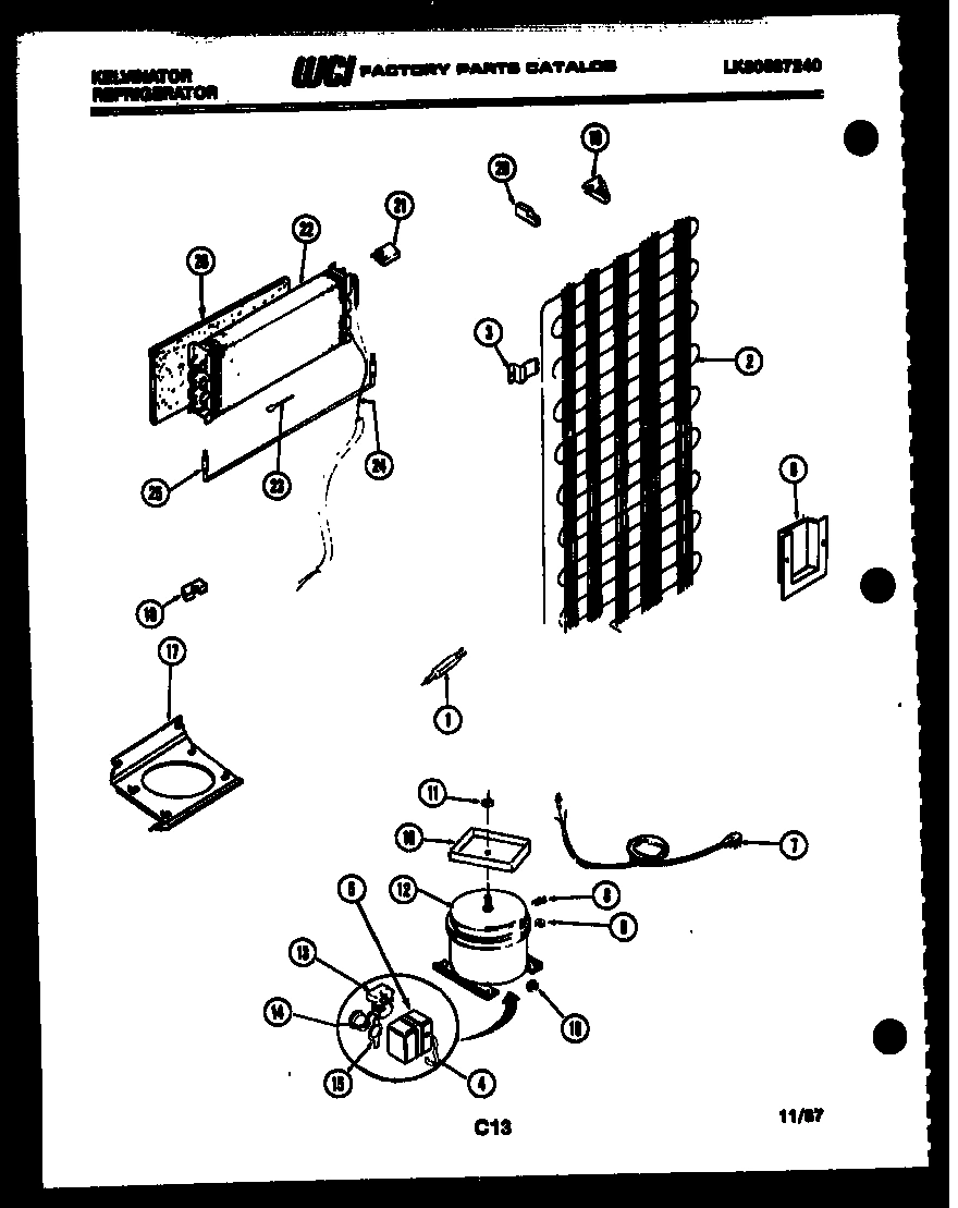 05 - SYSTEM AND AUTOMATIC DEFROST PARTS