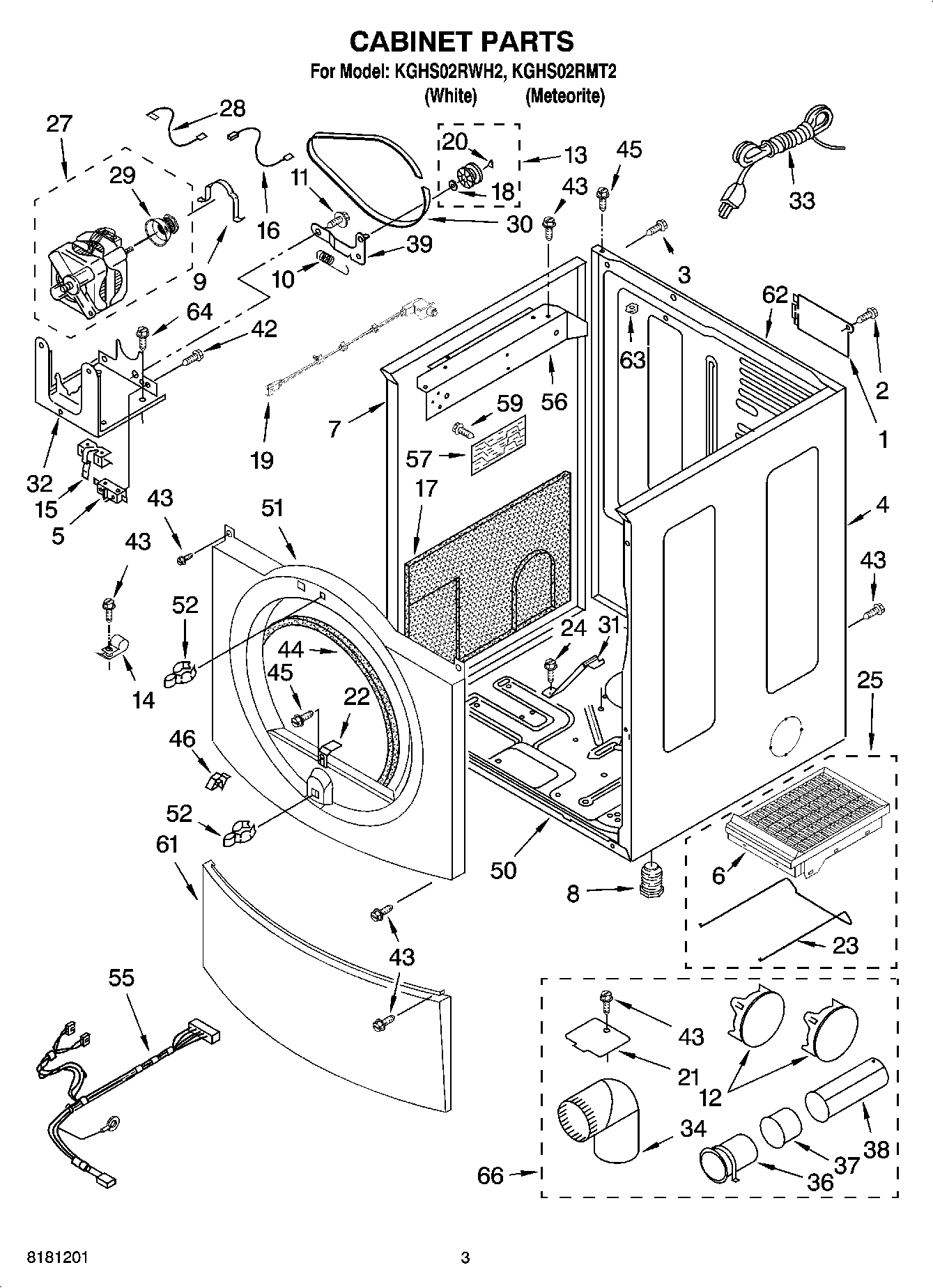 02 - CABINET PARTS