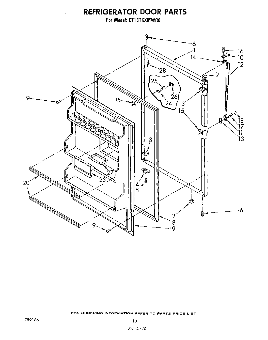 08 - REFRIGERATOR DOOR , MISCELLANEOUS