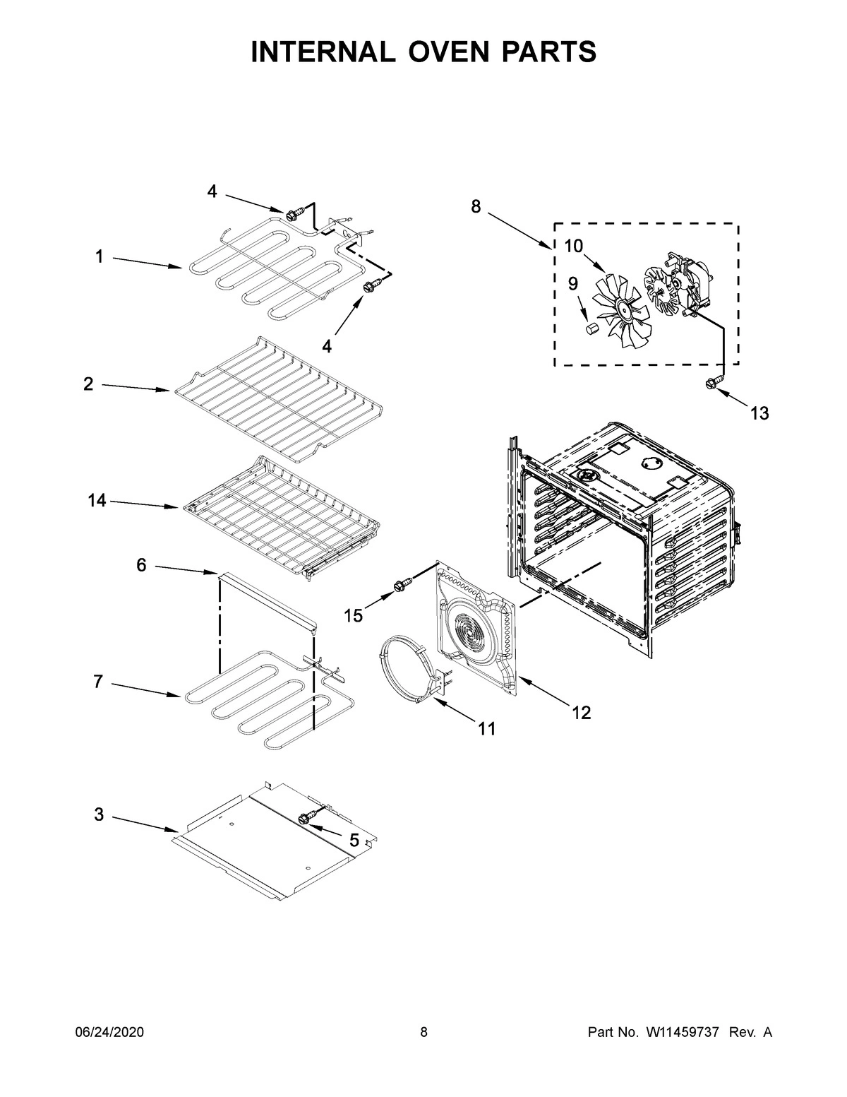 05 - INTERNAL OVEN PARTS