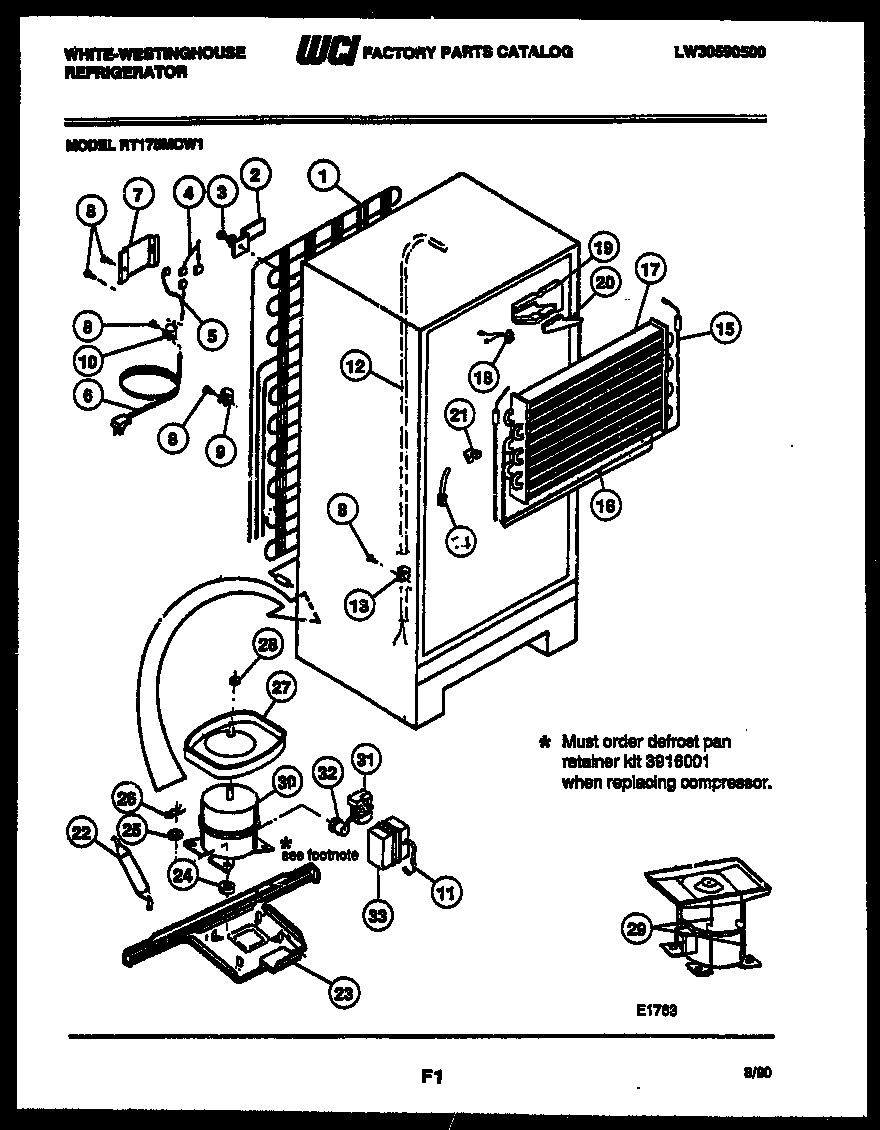 05 - SYSTEM AND AUTOMATIC DEFROST PARTS