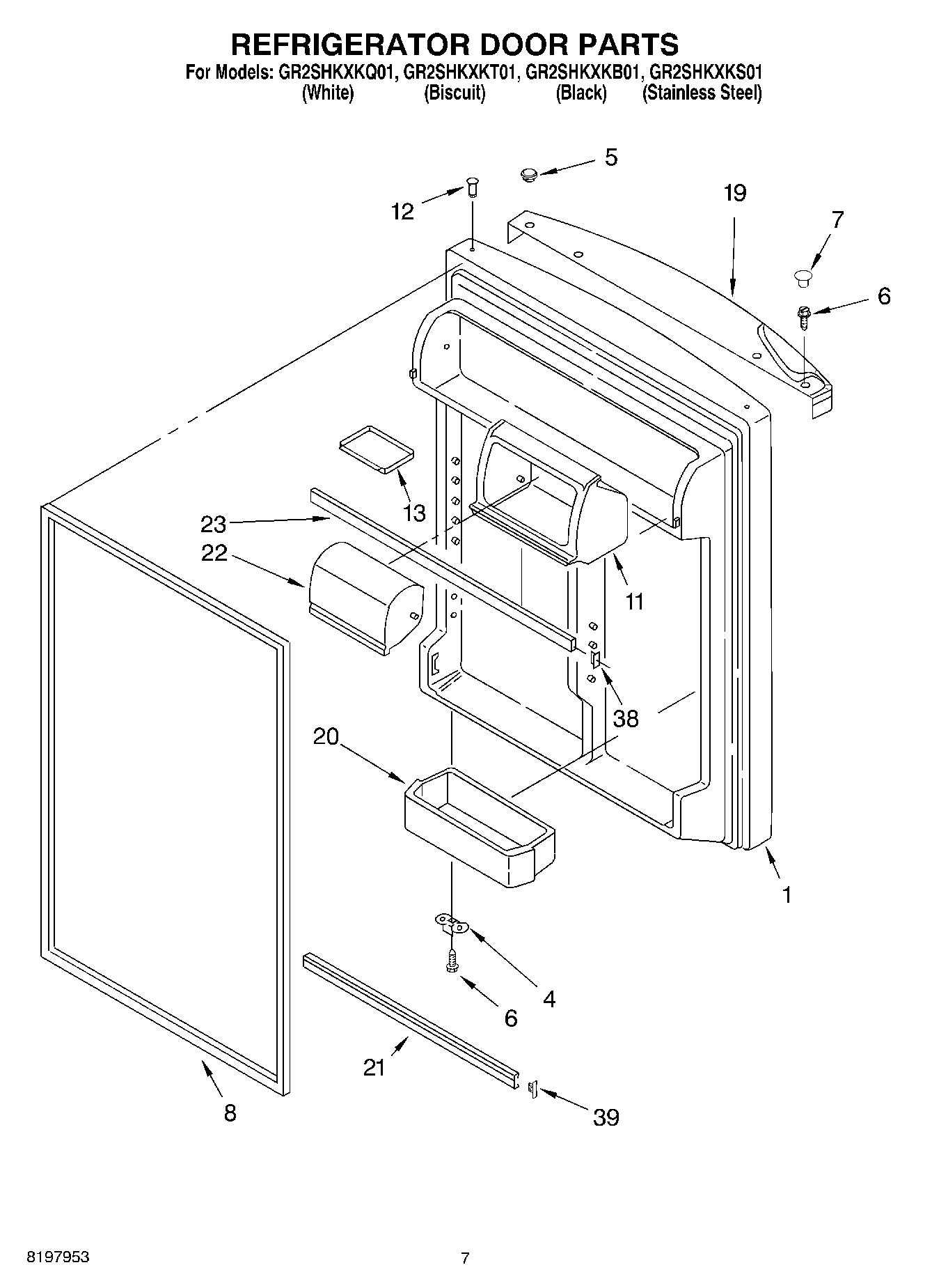 04 - REFRIGERATOR DOOR