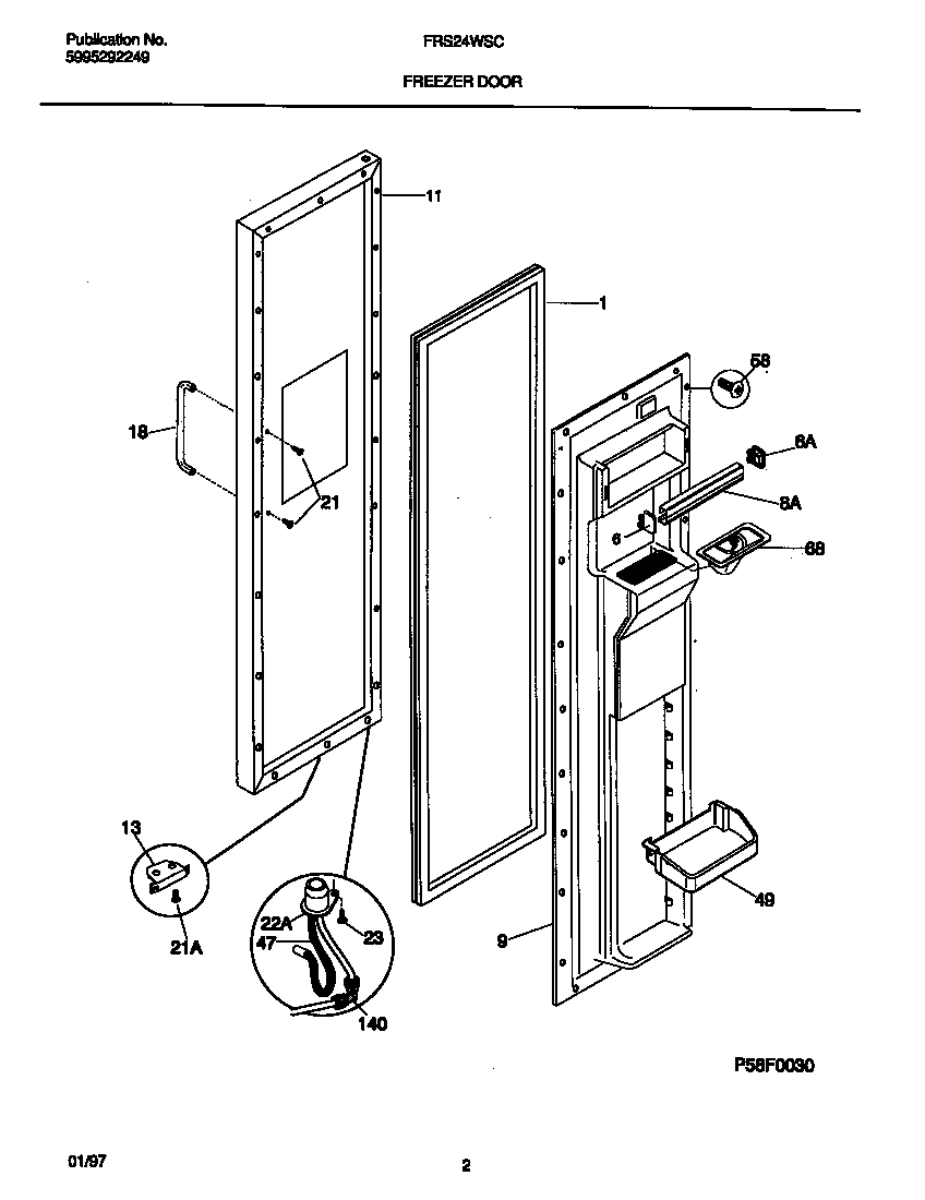 02 - FREEZER DOOR