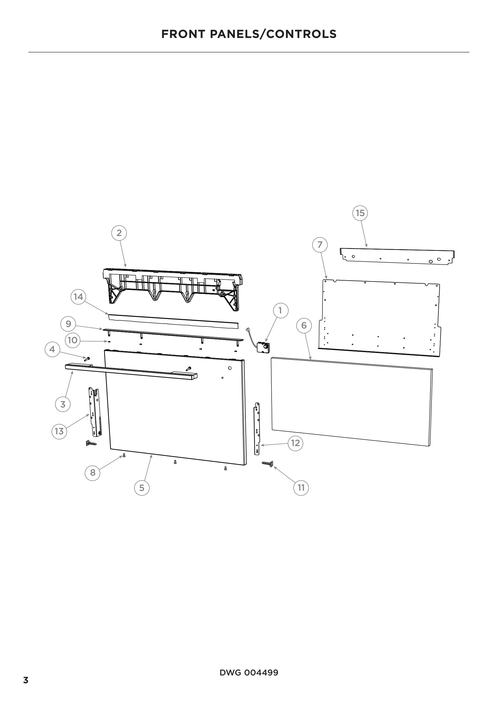 FRONT PANELS/CONTROLS