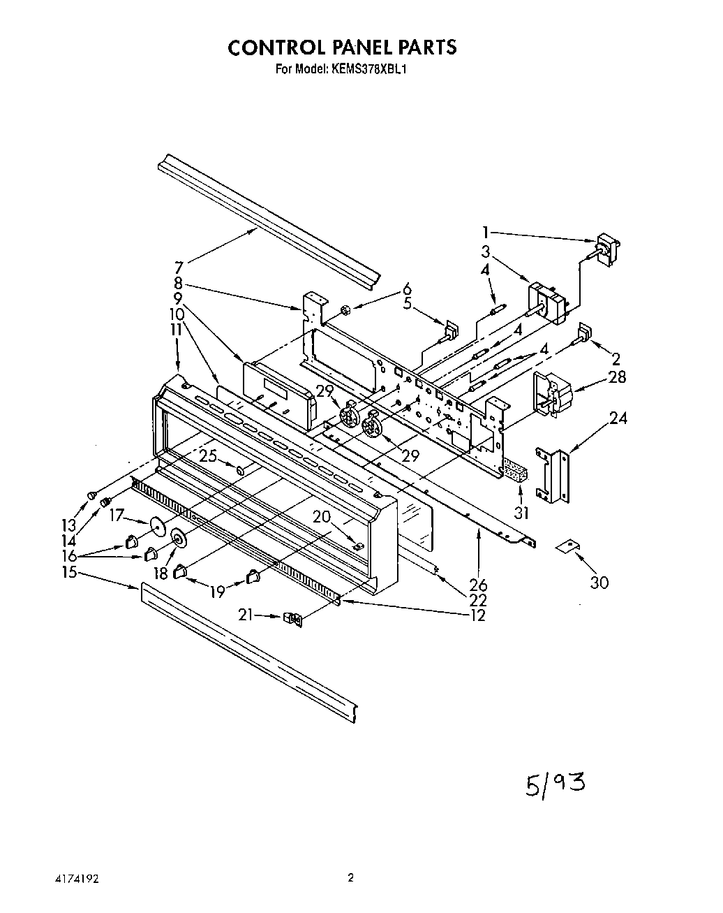 01 - CONTROL PANEL, LITERATURE