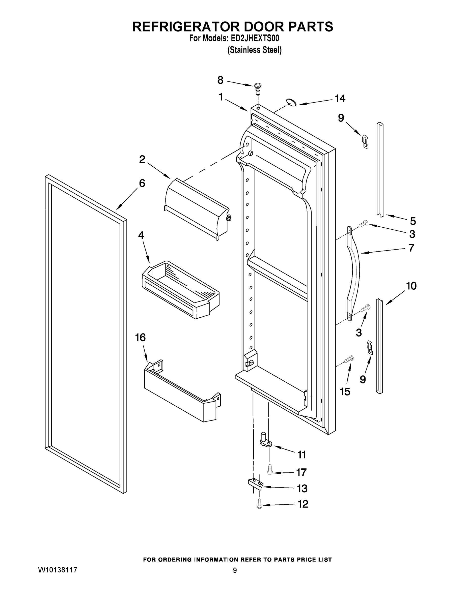 06 - REFRIGERATOR DOOR PARTS