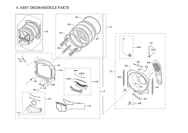 Drum-Module Parts Assembly