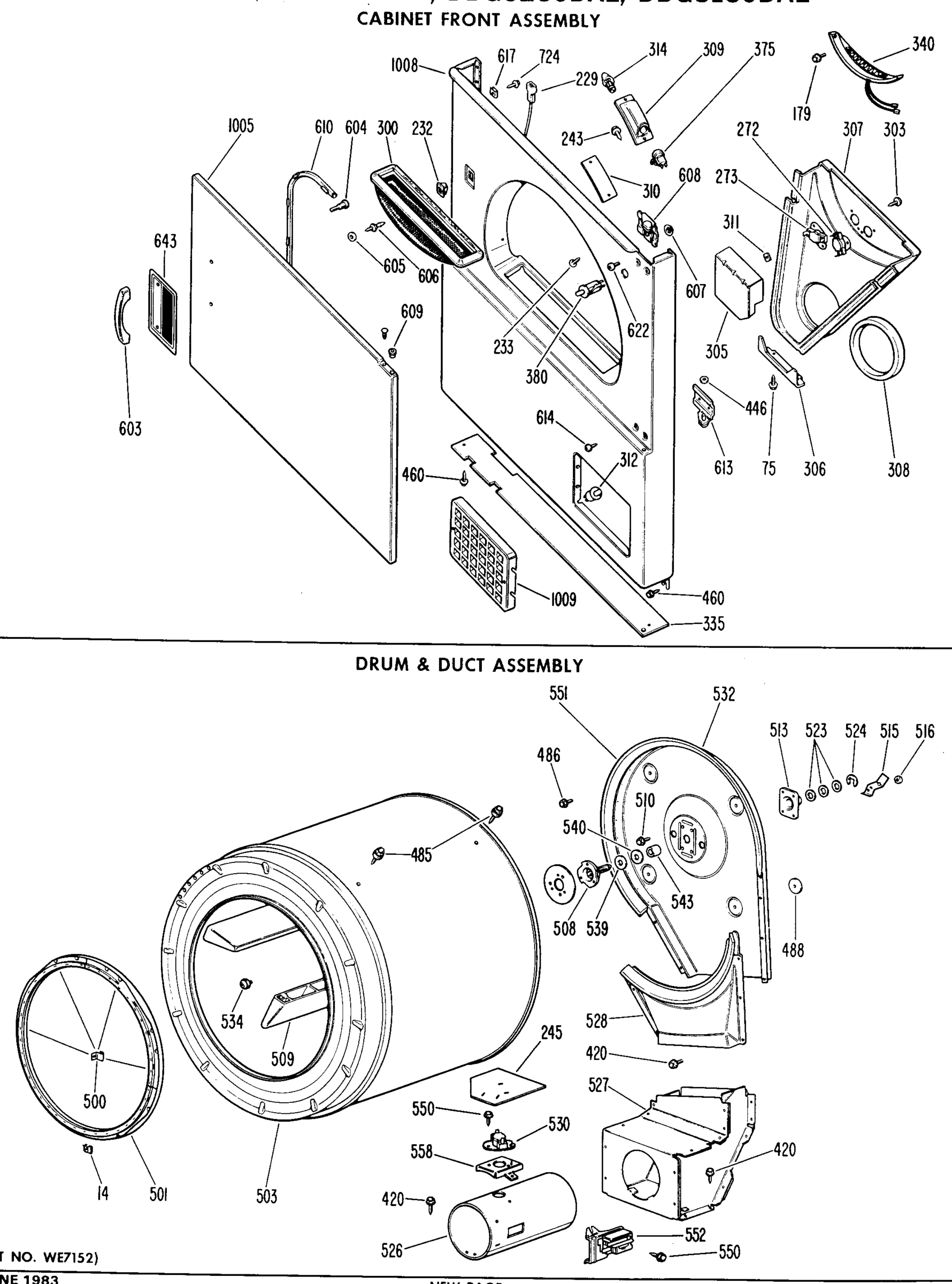 CABINET FRONT ASSEMBLY