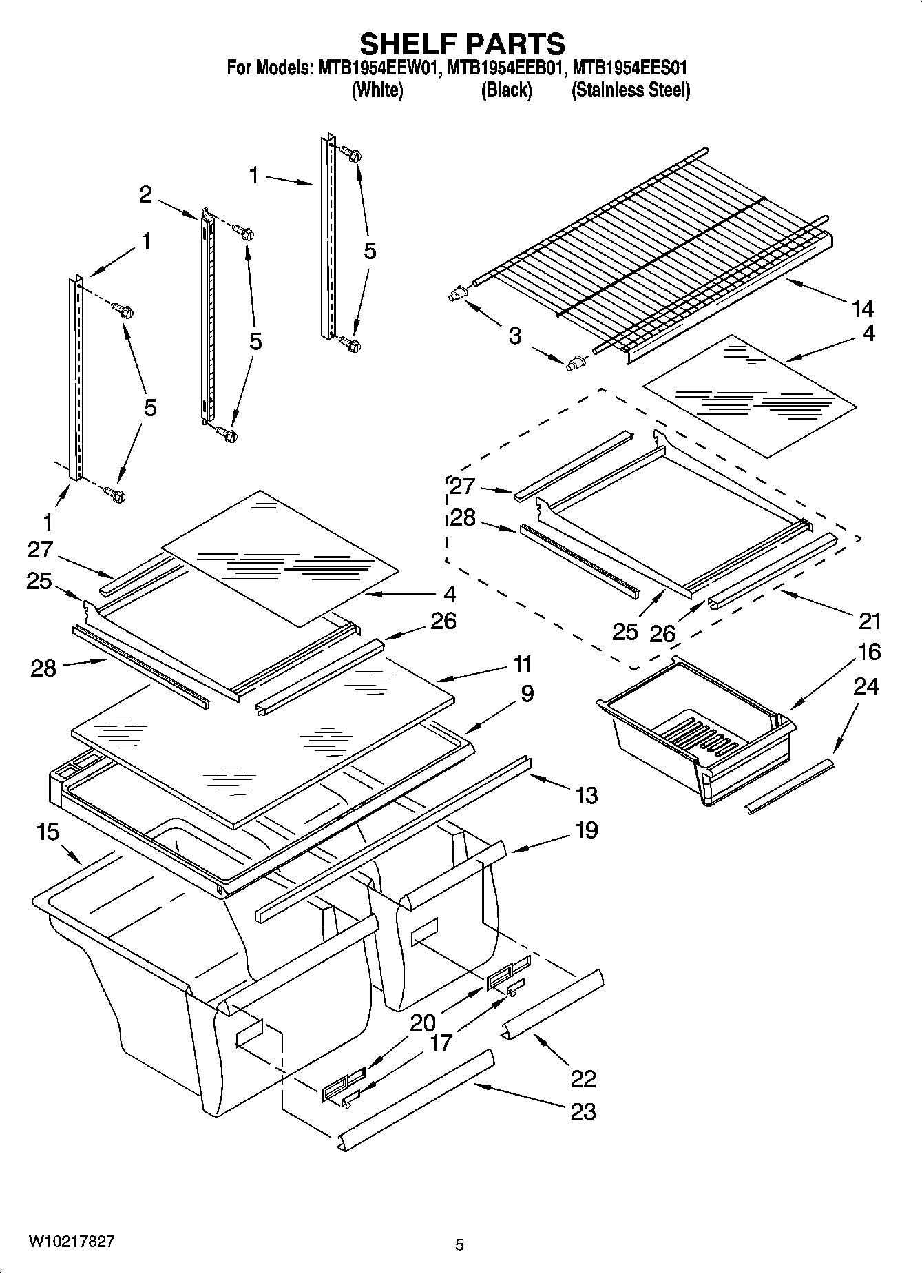 03 - SHELF PARTS