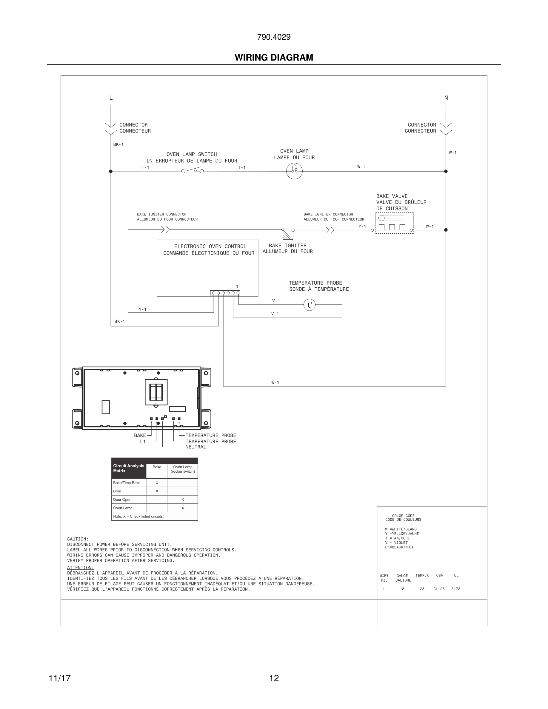 12 - WIRING DIAGRAM