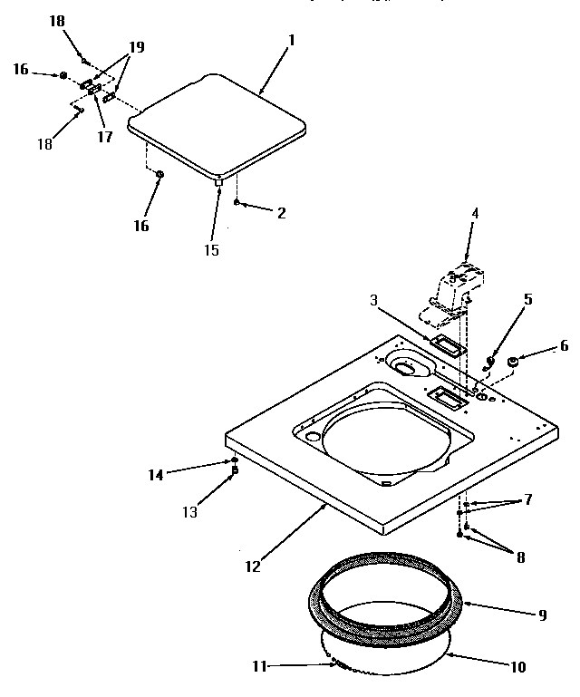 07 - CABINET TOP AND LOADING DOOR