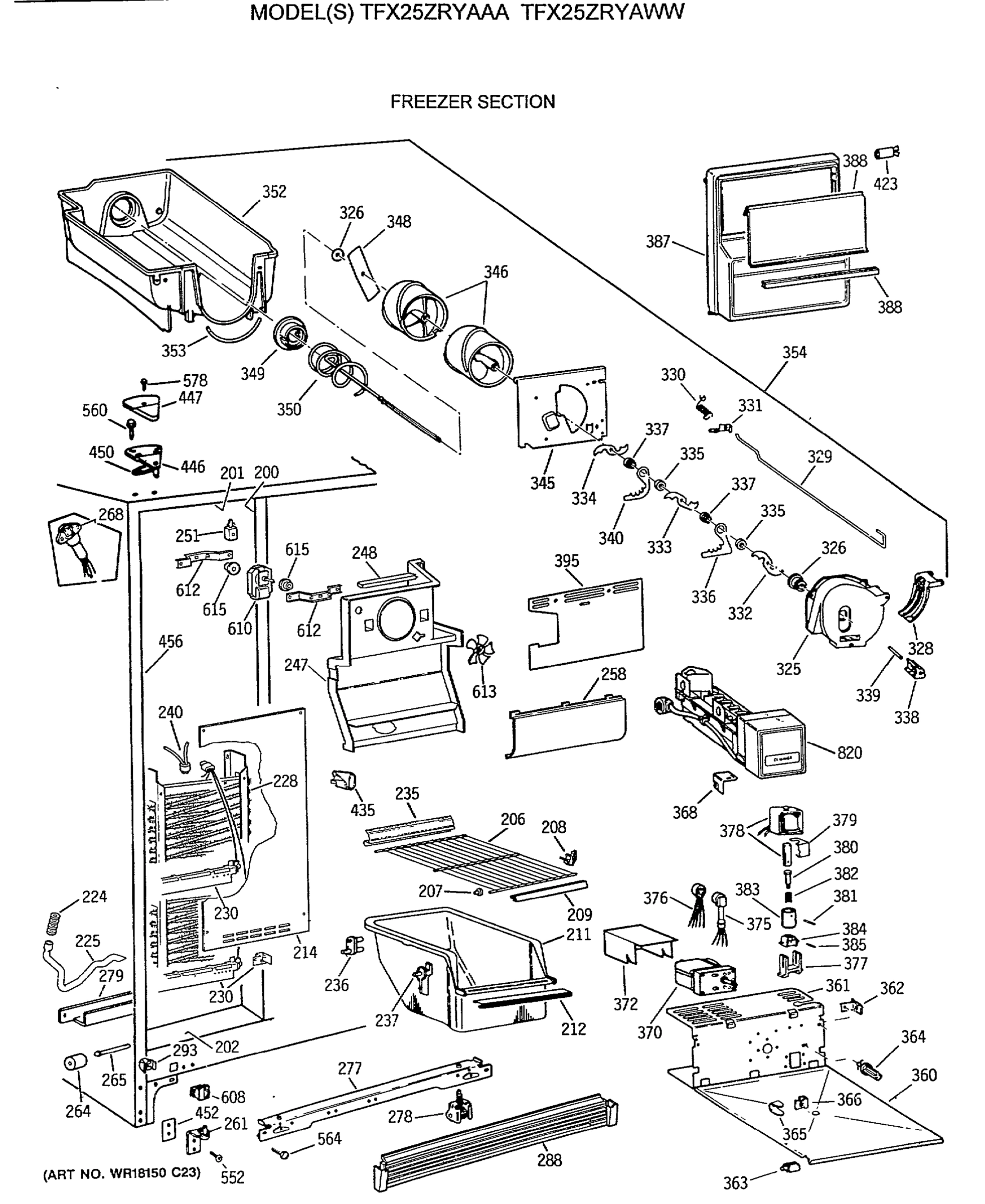 FREEZER SECTION
