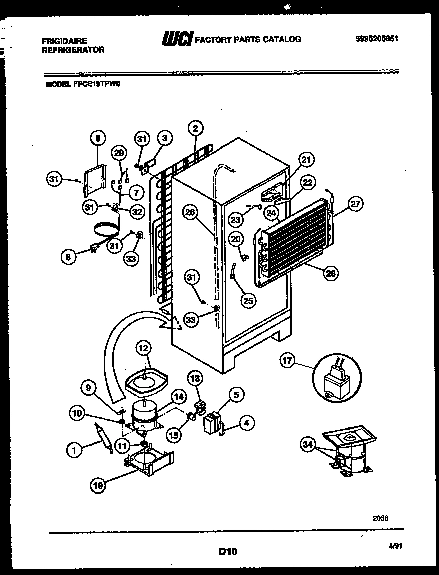 06 - SYSTEM AND AUTOMATIC DEFROST PARTS