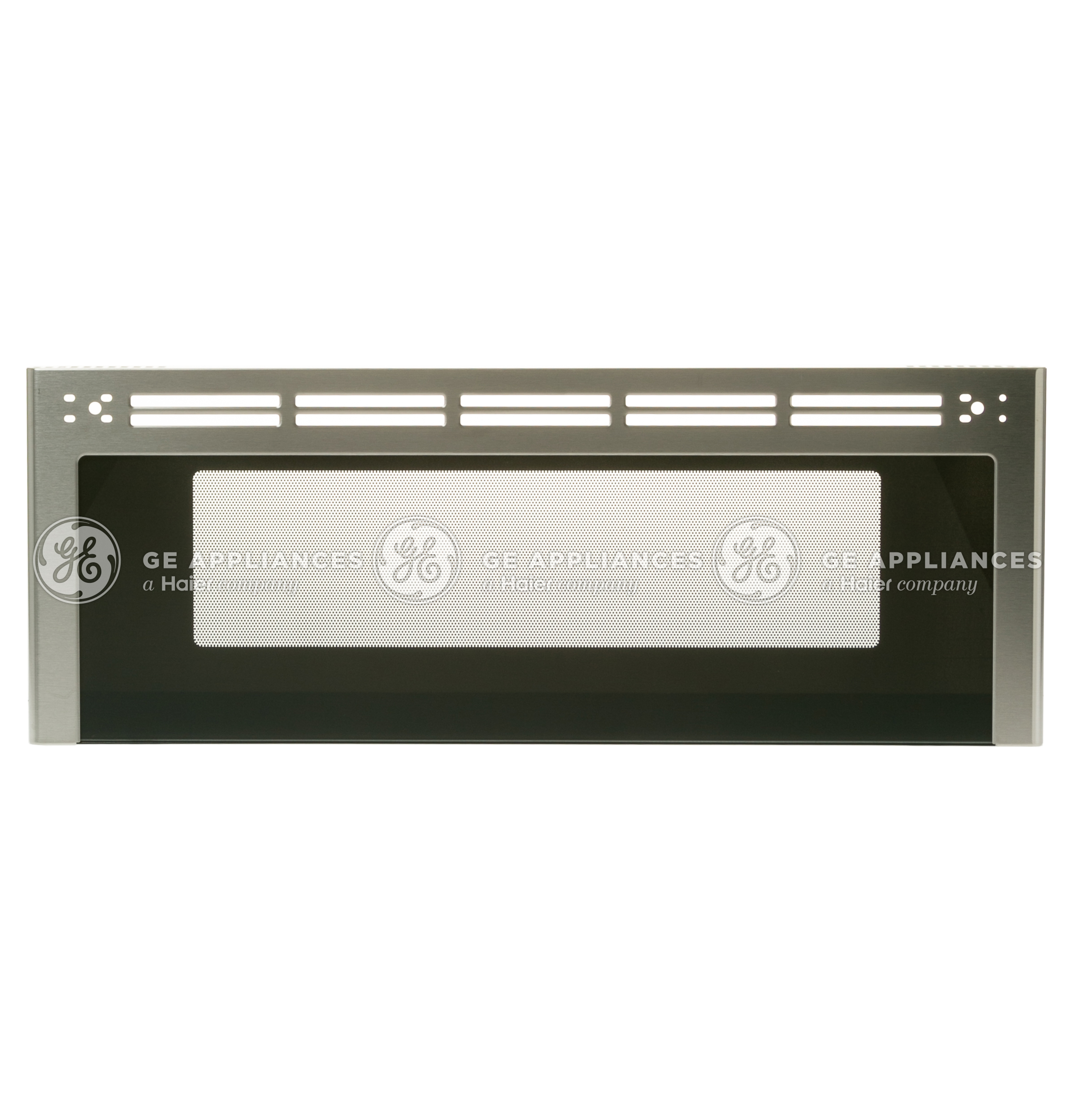 WB56X30623 GE Oven Upper Stainless Steel Outer Door Assembly - Image 2