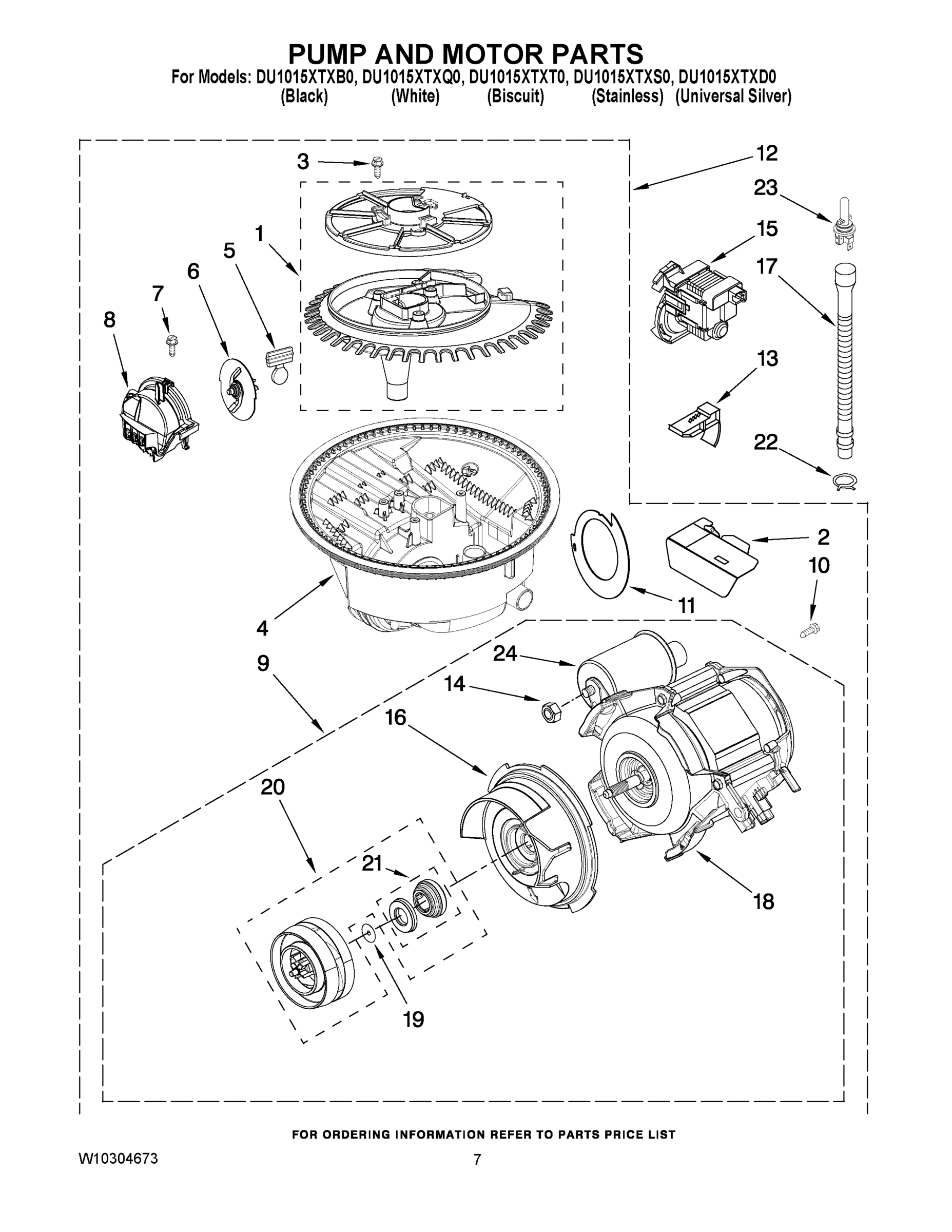 06 - PUMP AND MOTOR PARTS