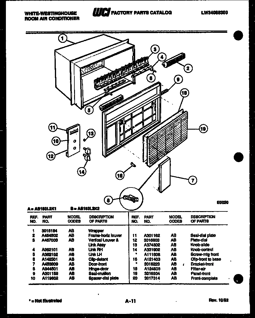 02 - CABINET PARTS