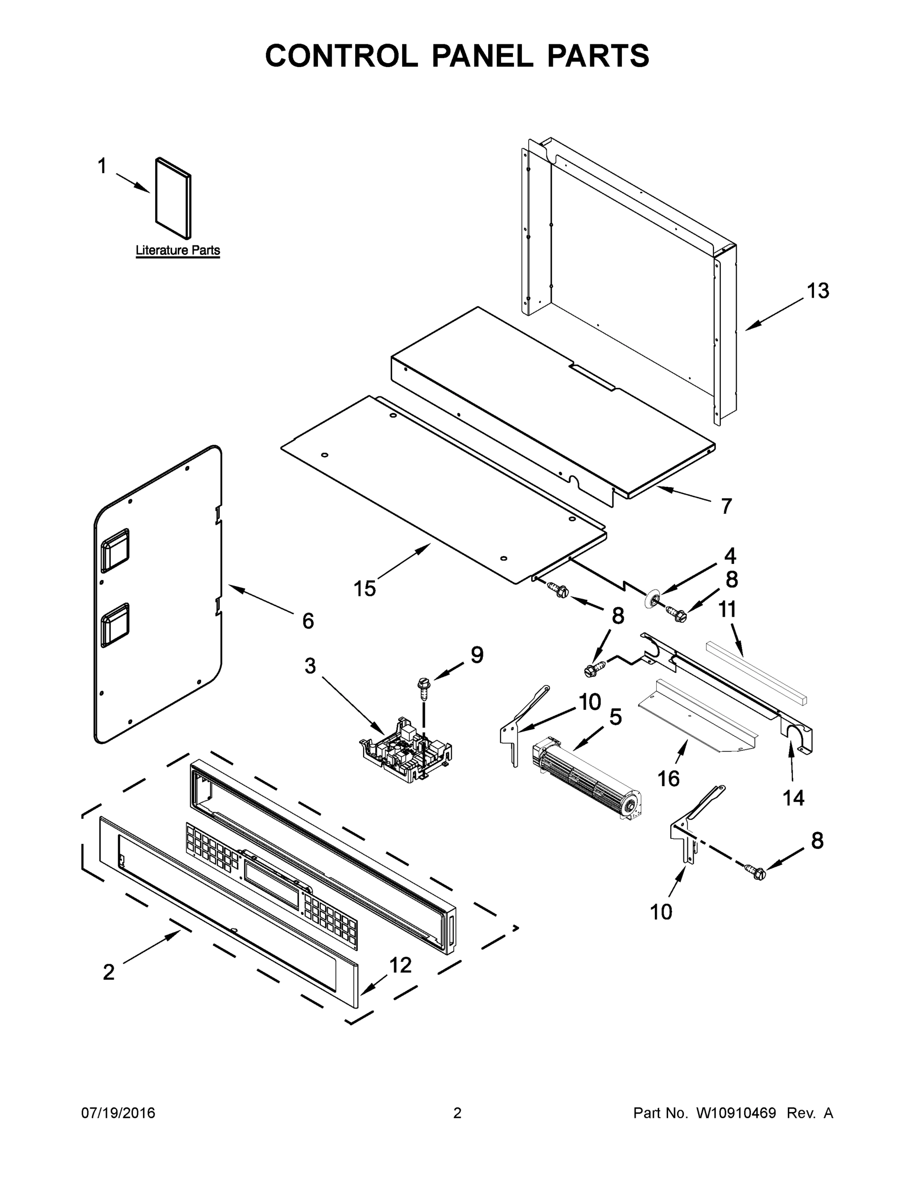 02 - CONTROL PANEL PARTS