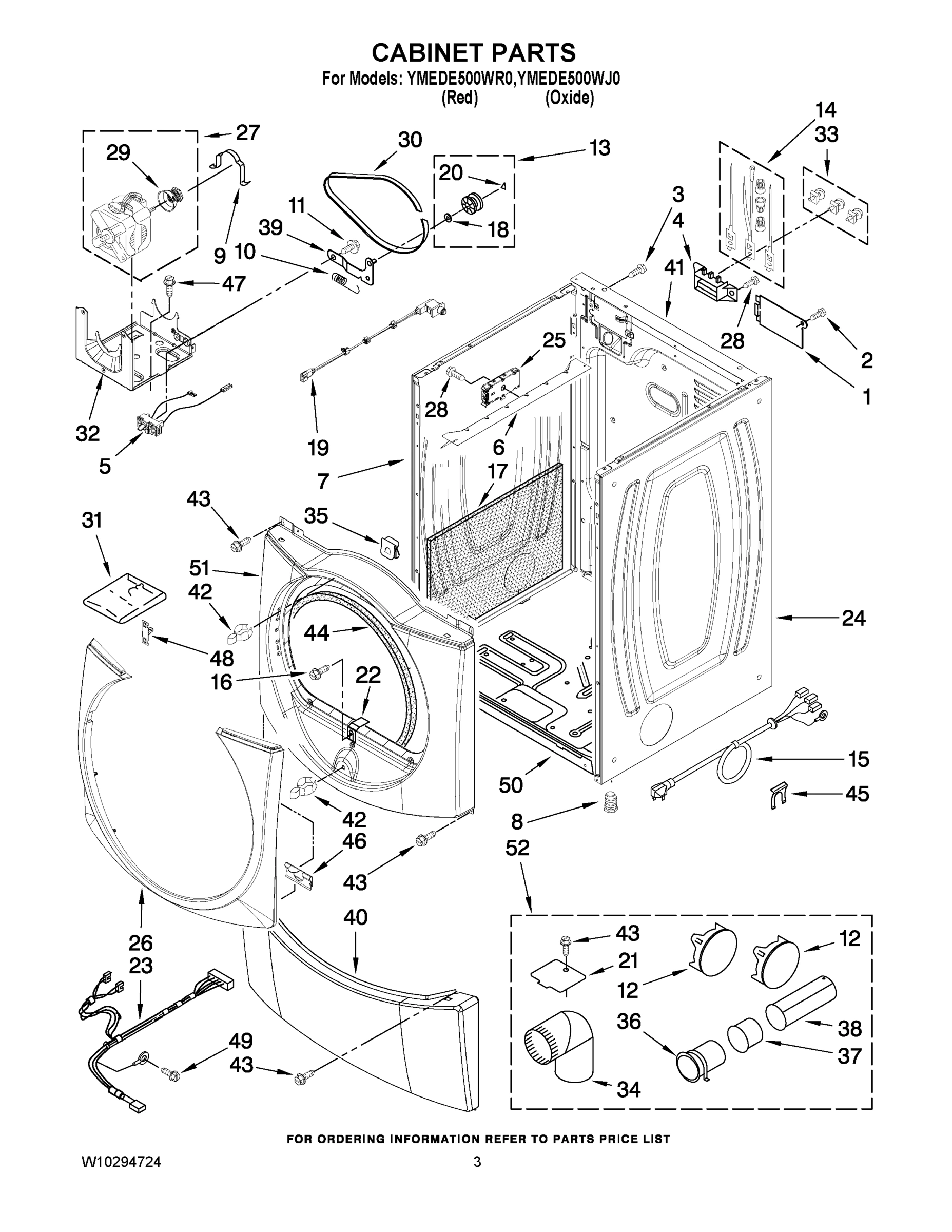 02 - CABINET PARTS