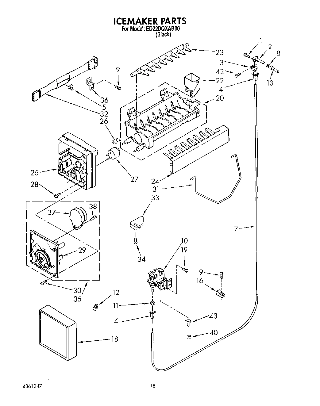 12 - ICEMAKER, LIT/OPTIONAL