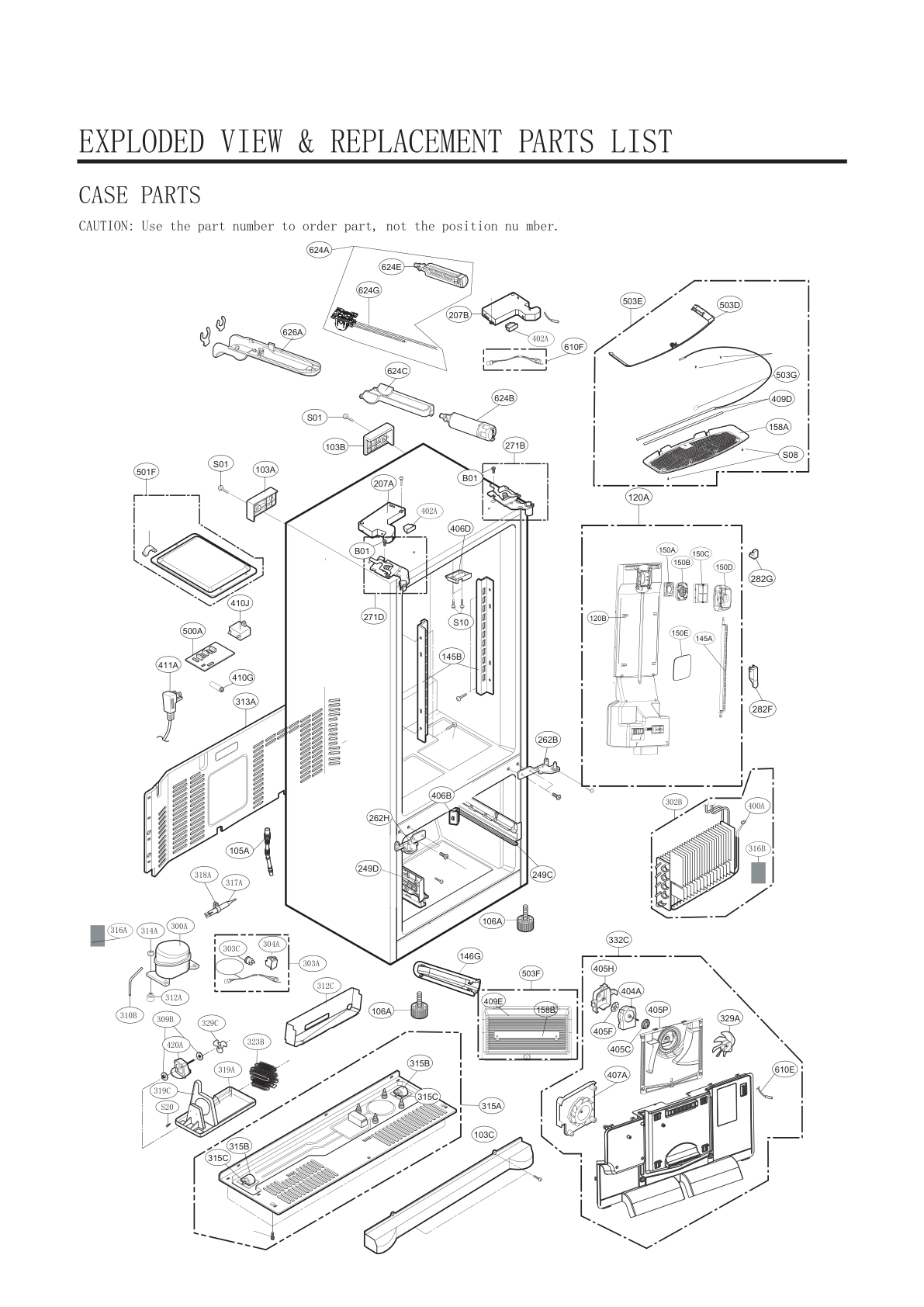 CASE PARTS