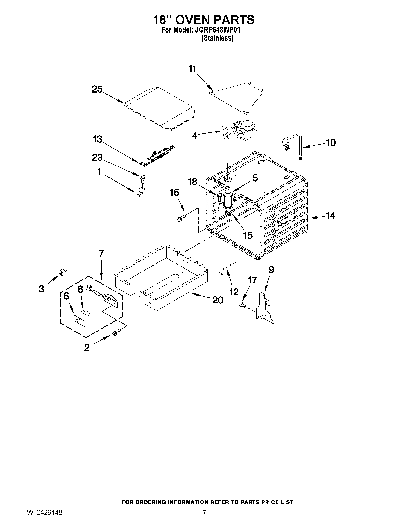 04 - 18`` OVEN PARTS
