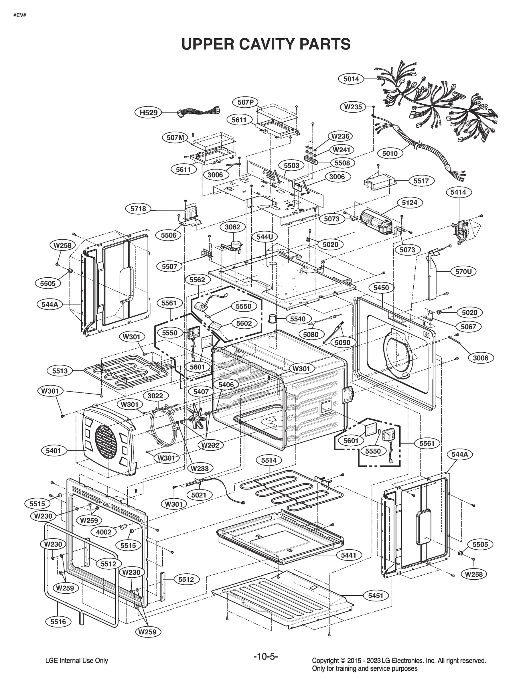 UPPER CAVITY PARTS