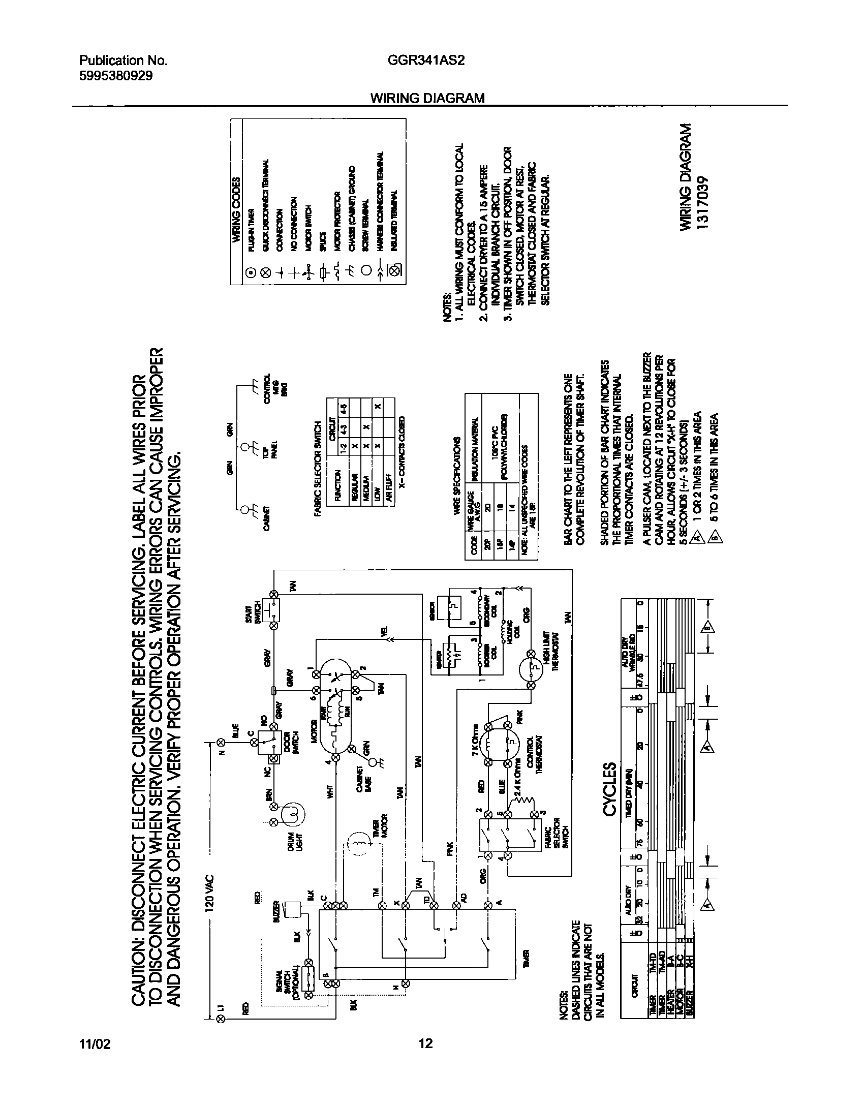 12 - WIRING DIAGRAM