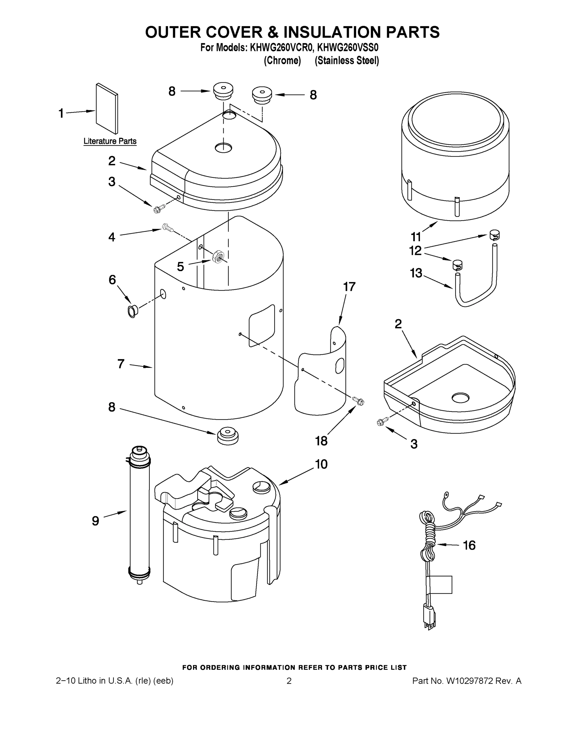 01 - OUTER COVER & INSULATION PARTS