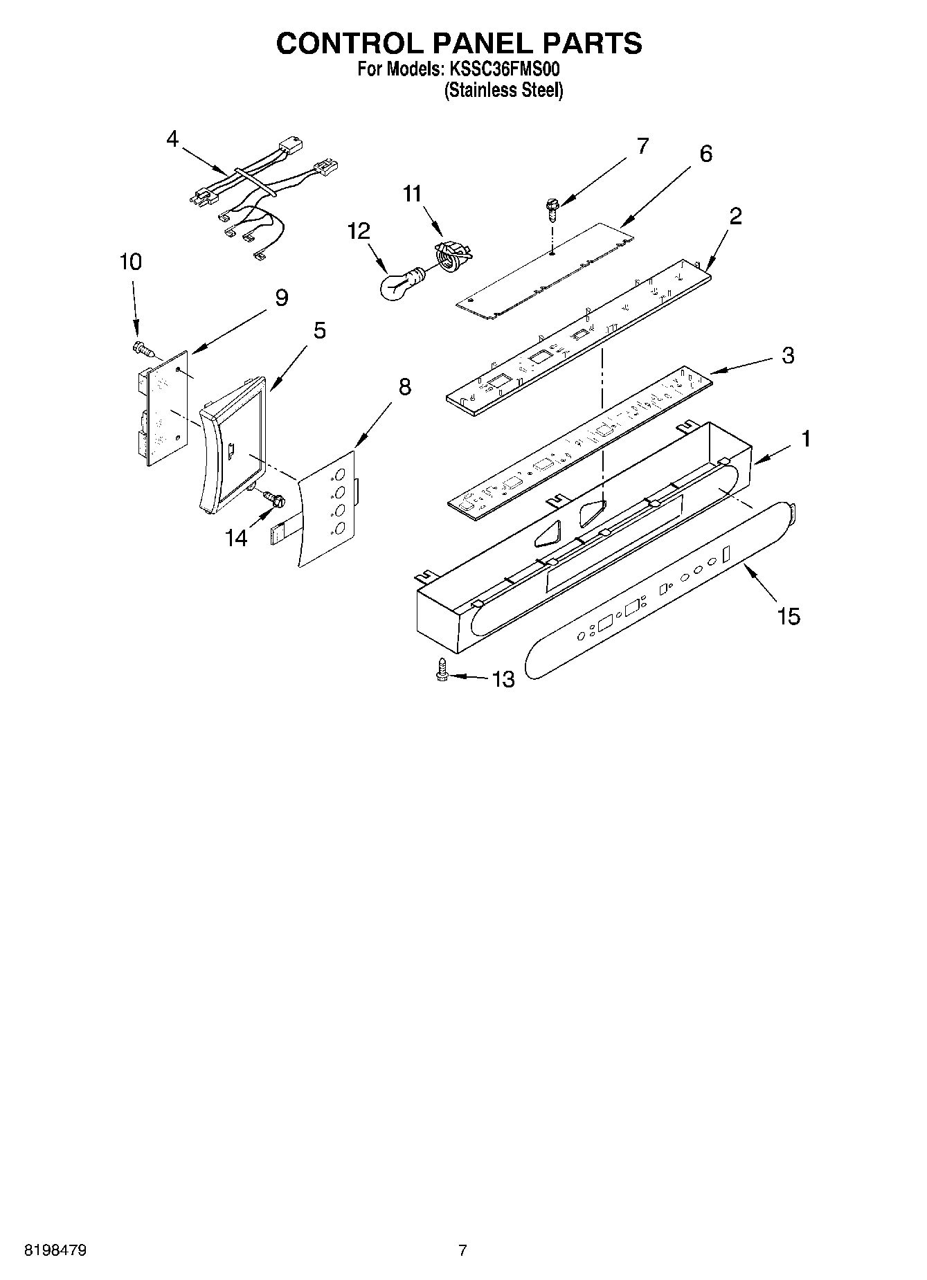 05 - CONTROL PANEL PARTS
