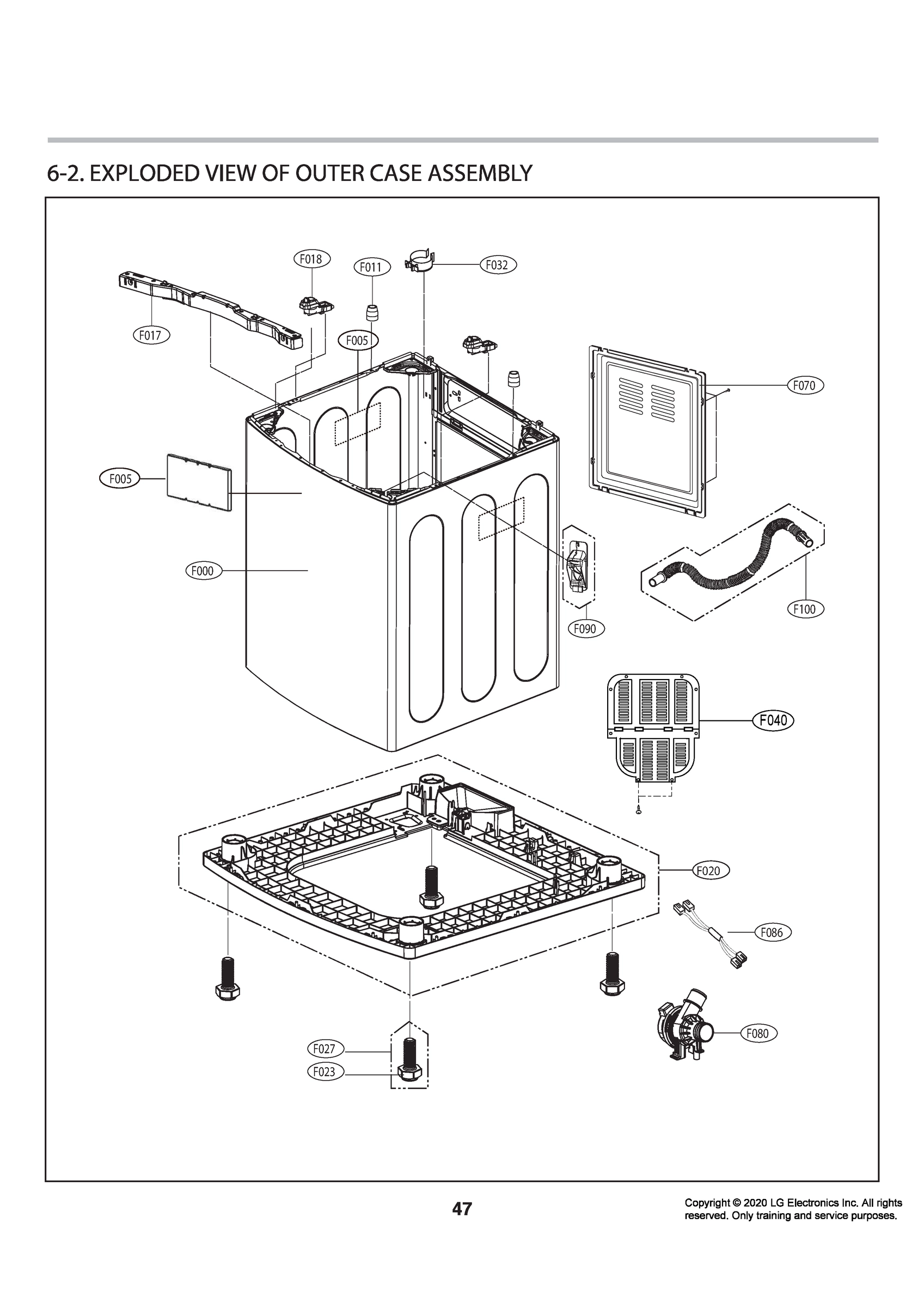 OUTER CASE ASSEMBLY