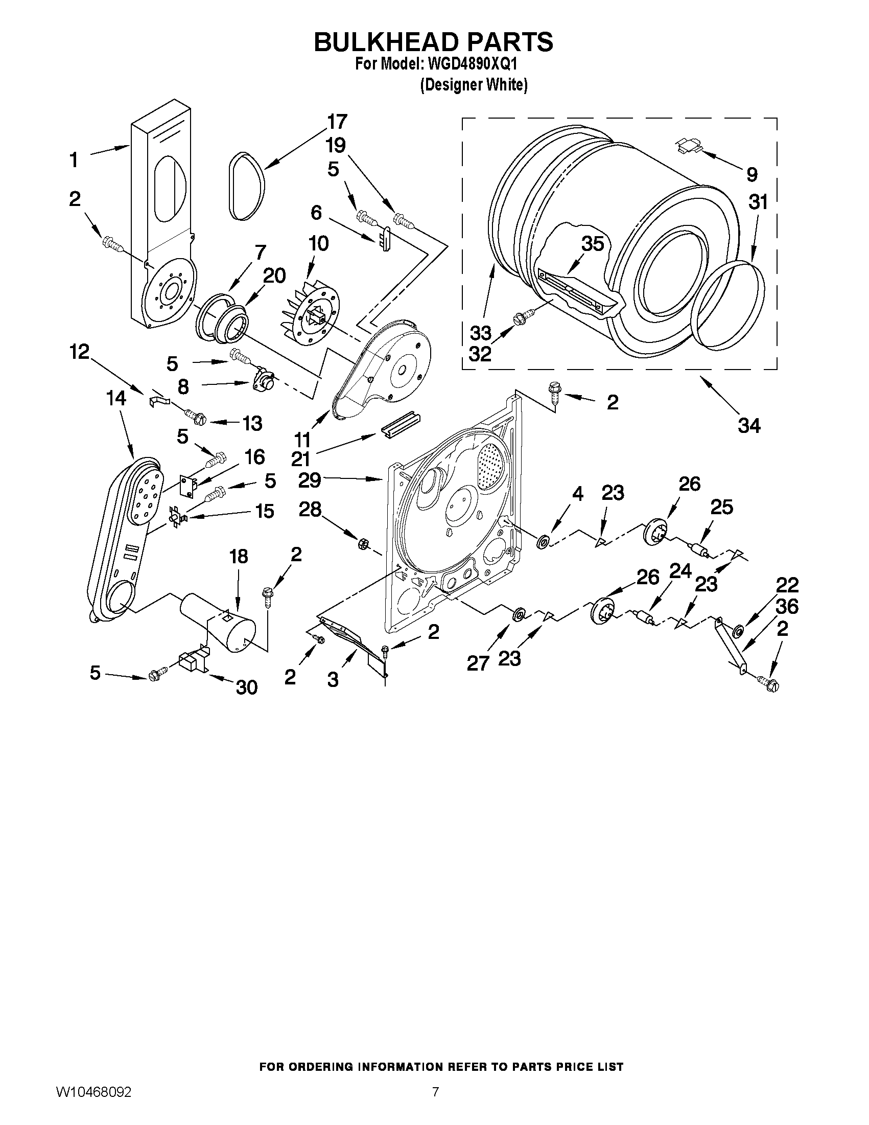 04 - BULKHEAD PARTS