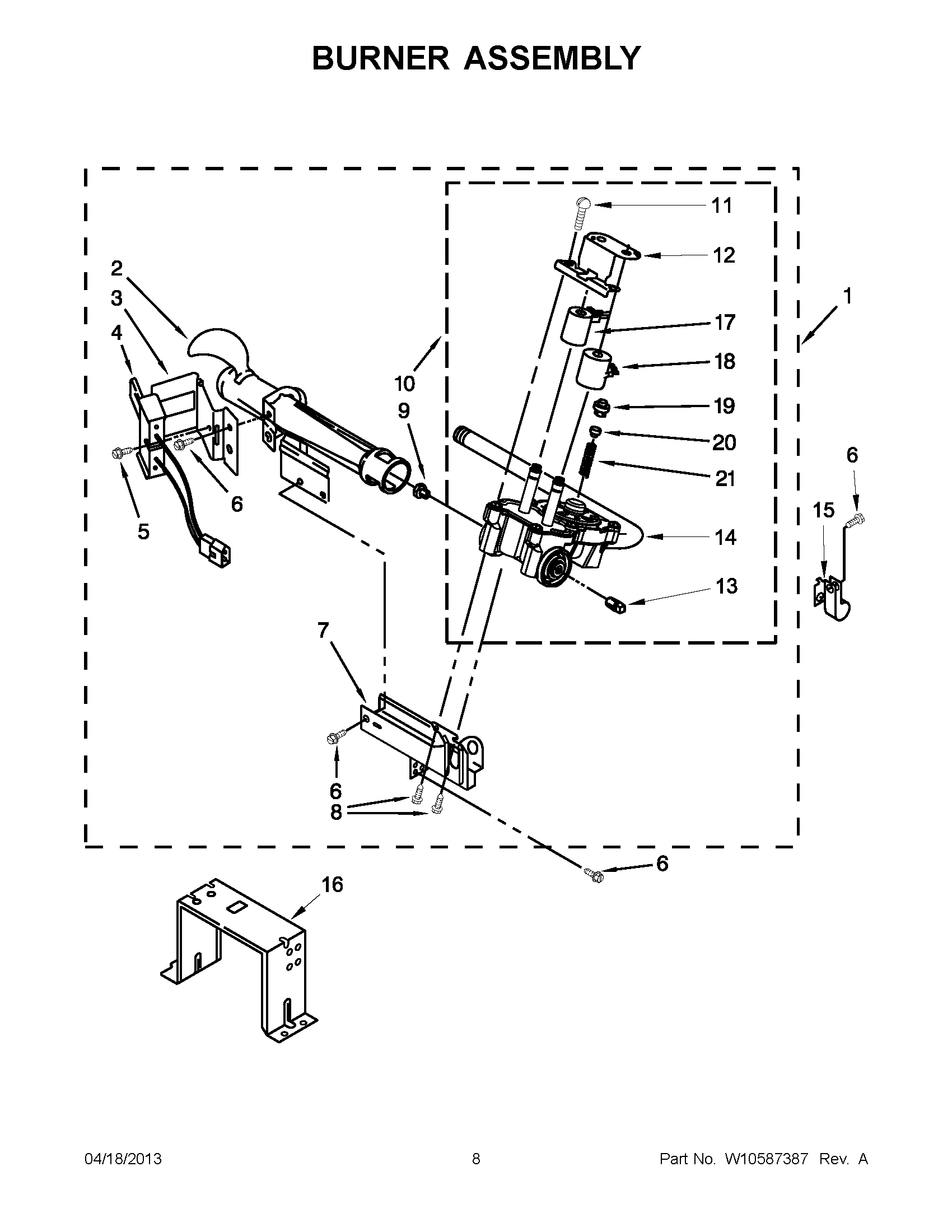 04 - BURNER ASSEMBLY