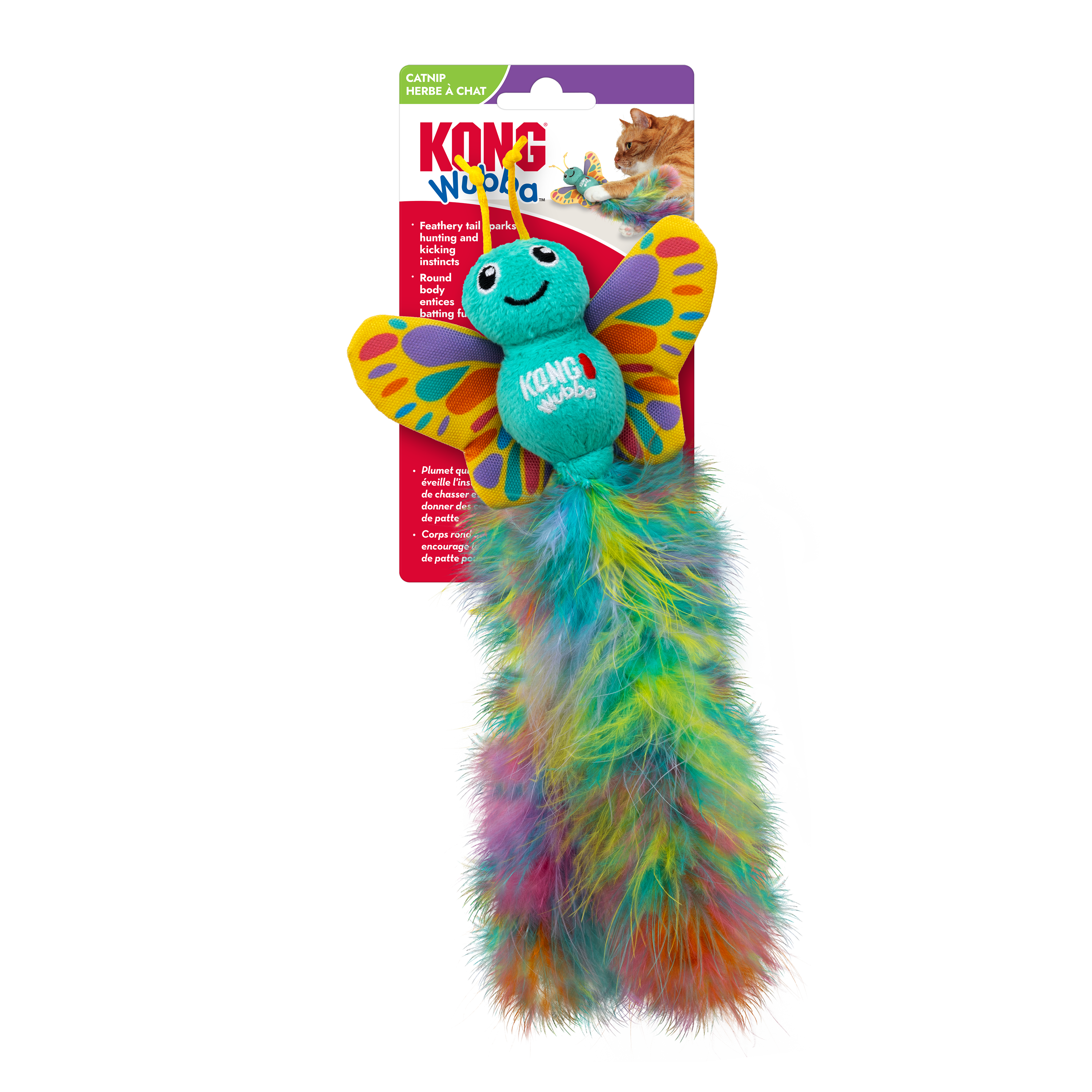 Cat Wubba™ Butterfly onpack product image