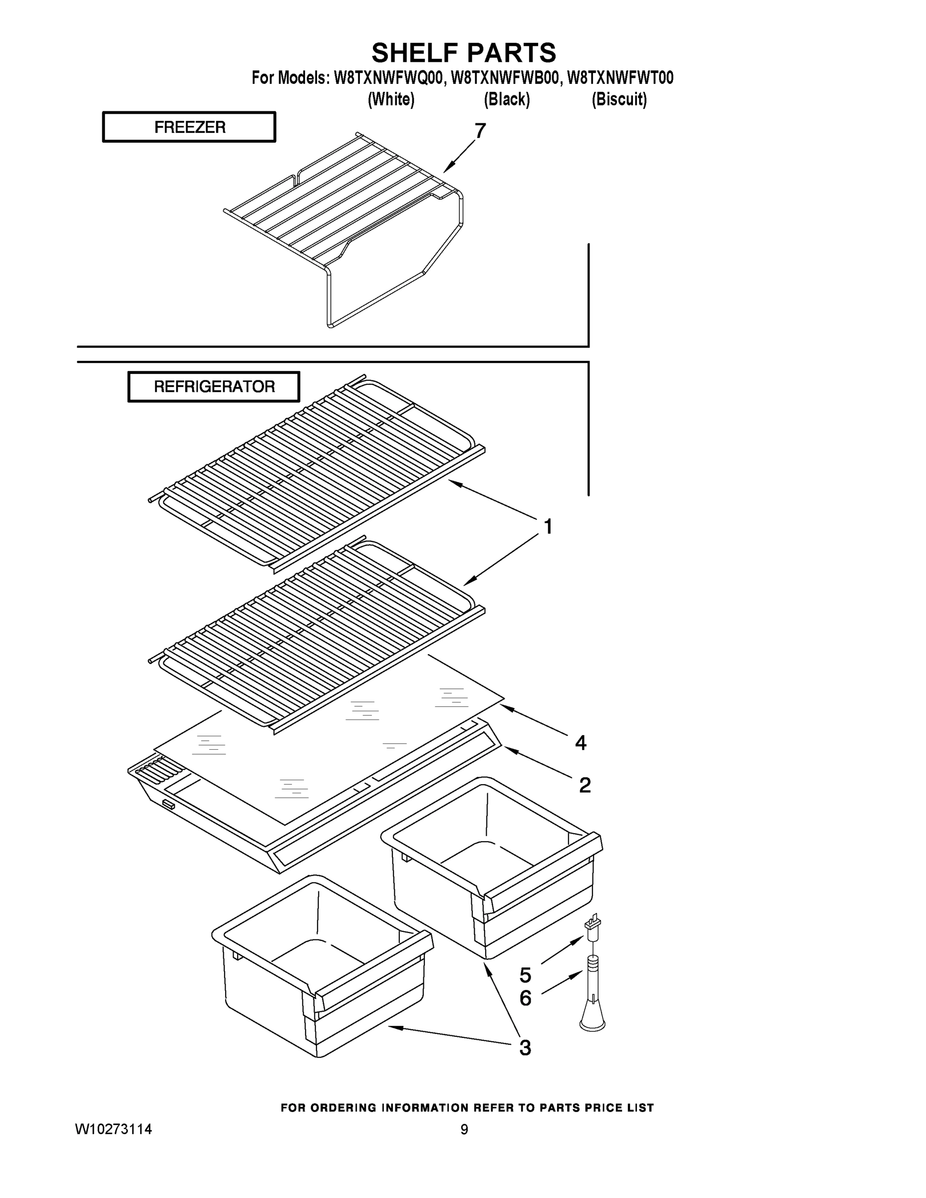 05 - SHELF PARTS