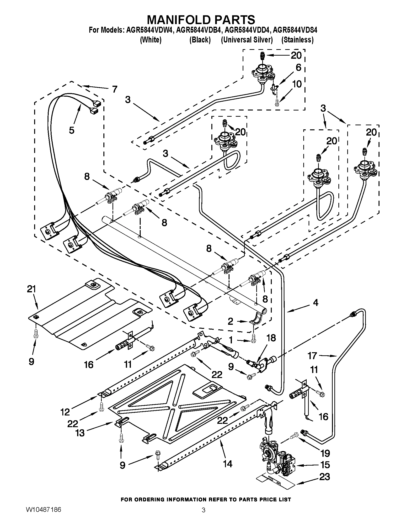 03 - MANIFOLD PARTS
