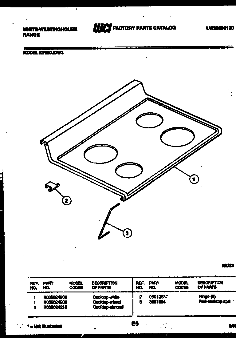 05 - COOKTOP PARTS