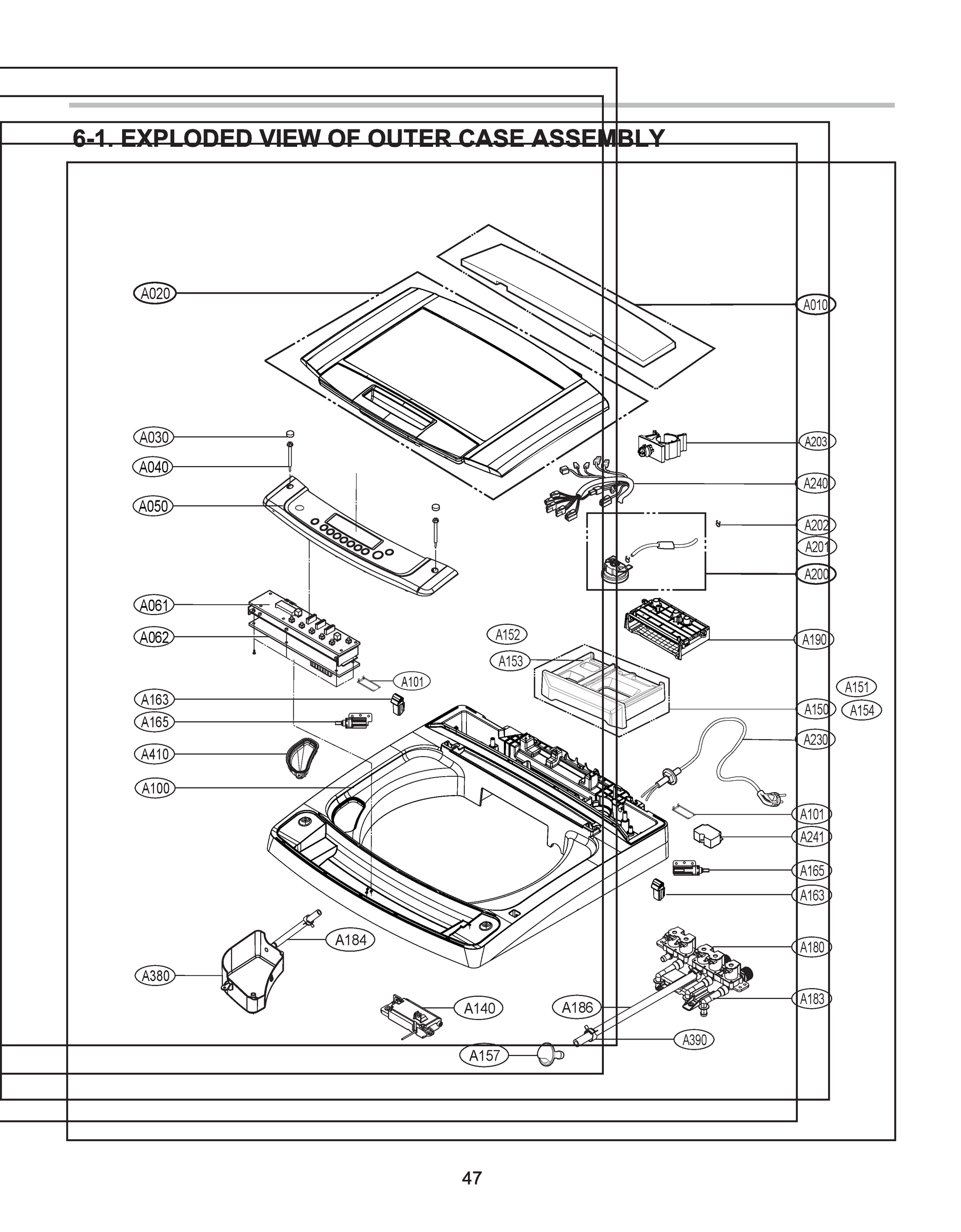 OUTER CASE ASSEMBLY