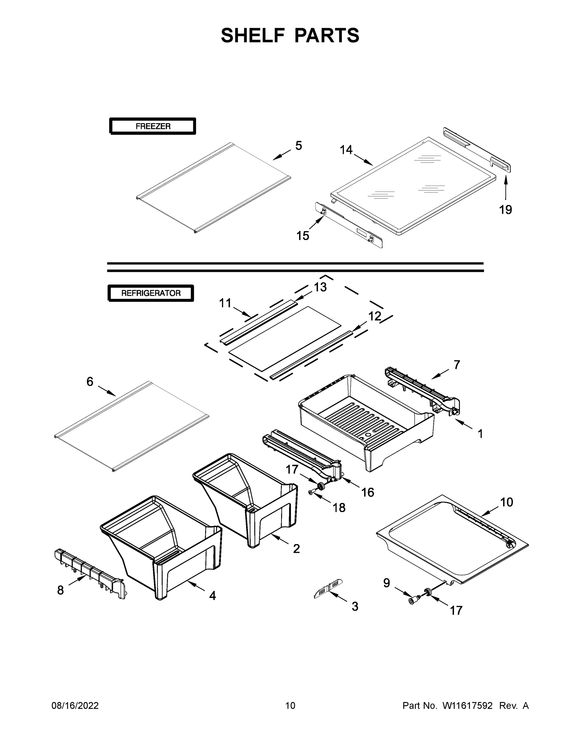 06 - SHELF PARTS